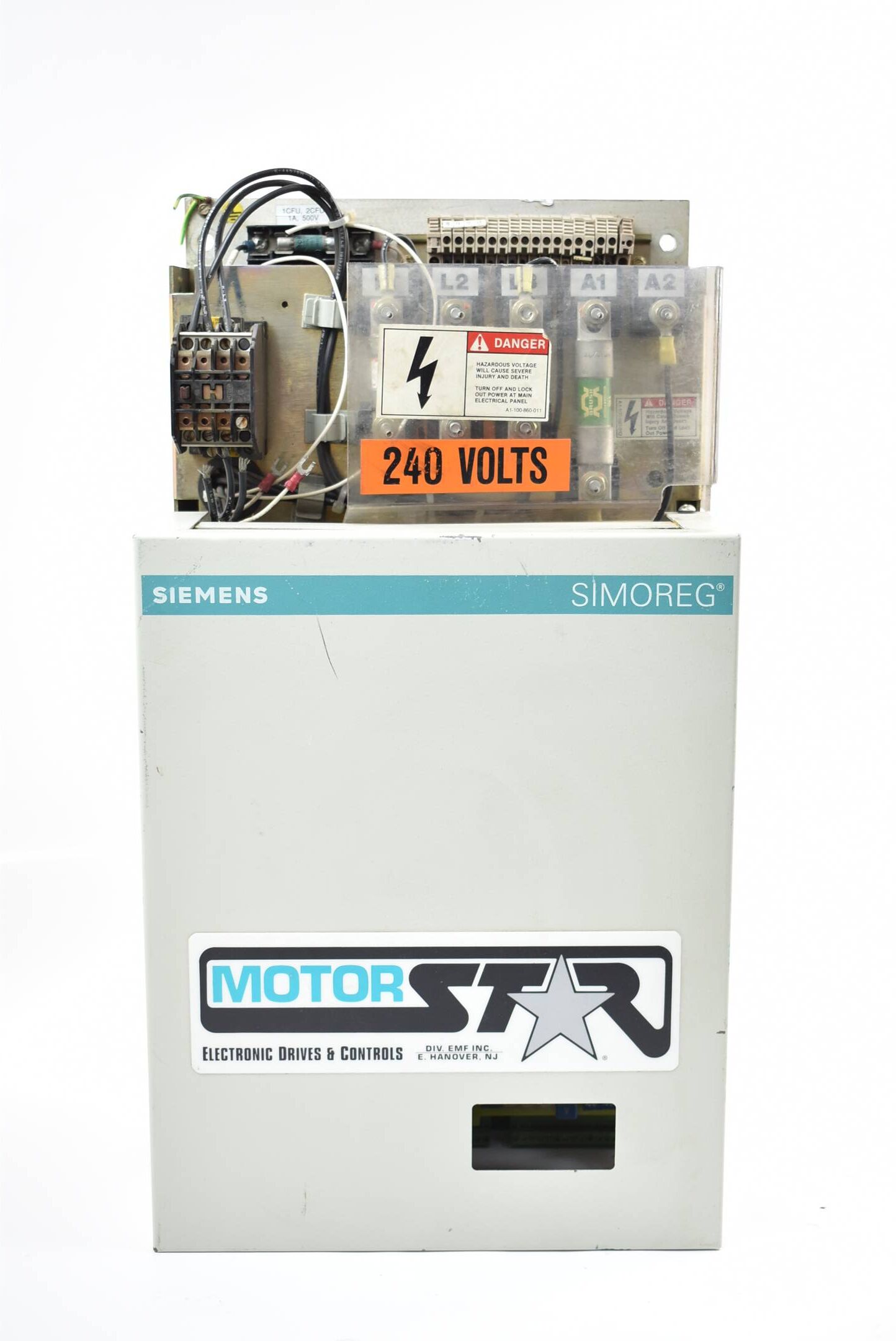 
Siemens Simoreg Microprocessor D.C. Drive 460/230VAC 20Amps A1-106-150-501 