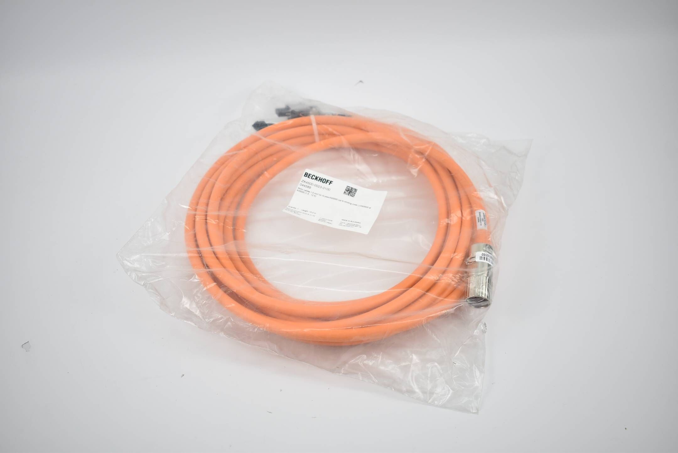 Beckhoff Motoranschlussleitung ZK4500-0023-0100 ( 1,5mm² 10,0m )