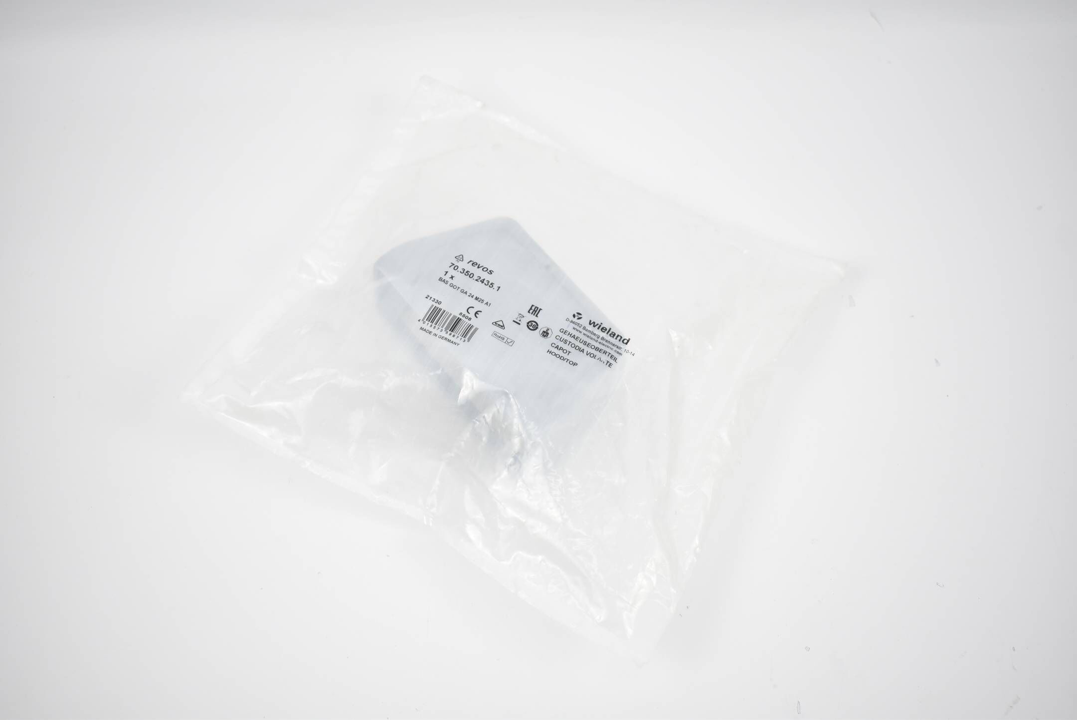 Wieland Gehäuseoberteil 70.350.2435.1 ( BAS GOT GA 24 M25 A1 )