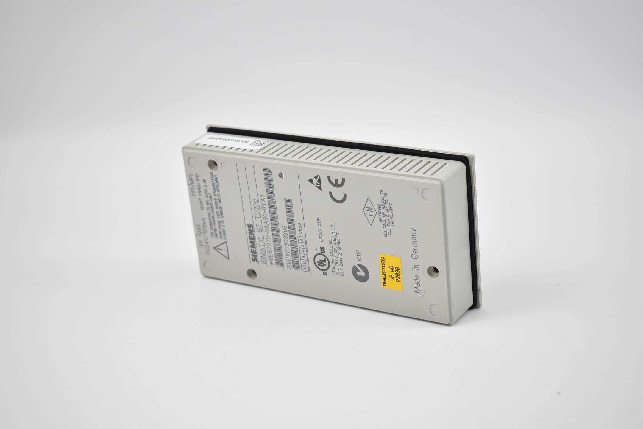 Siemens Front + Backcover TD200 Panel ( 6ES7272-0AA30-0YA1 ) B