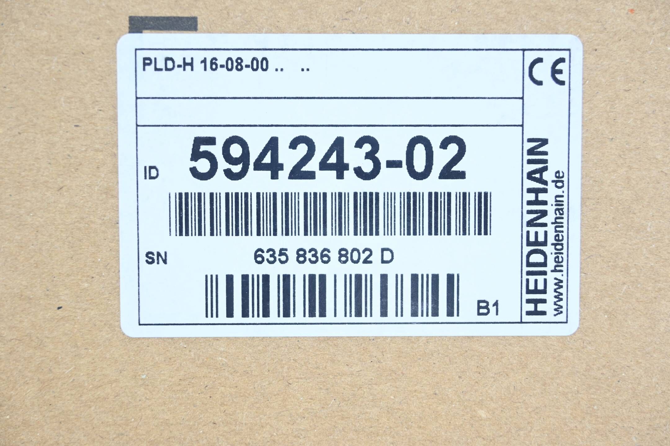 Heidenhain PLD-H 16-08-00 ( 594243-02 ) 594 243-02 Ver. B1