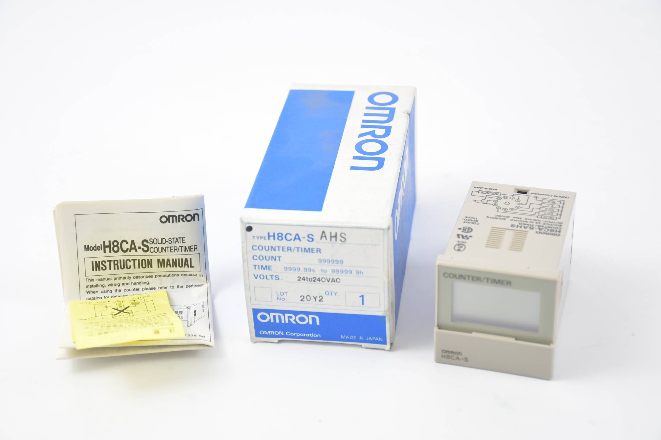 Omron Counter / Timer 24 to 240VAC ( H8CA-SAHS )