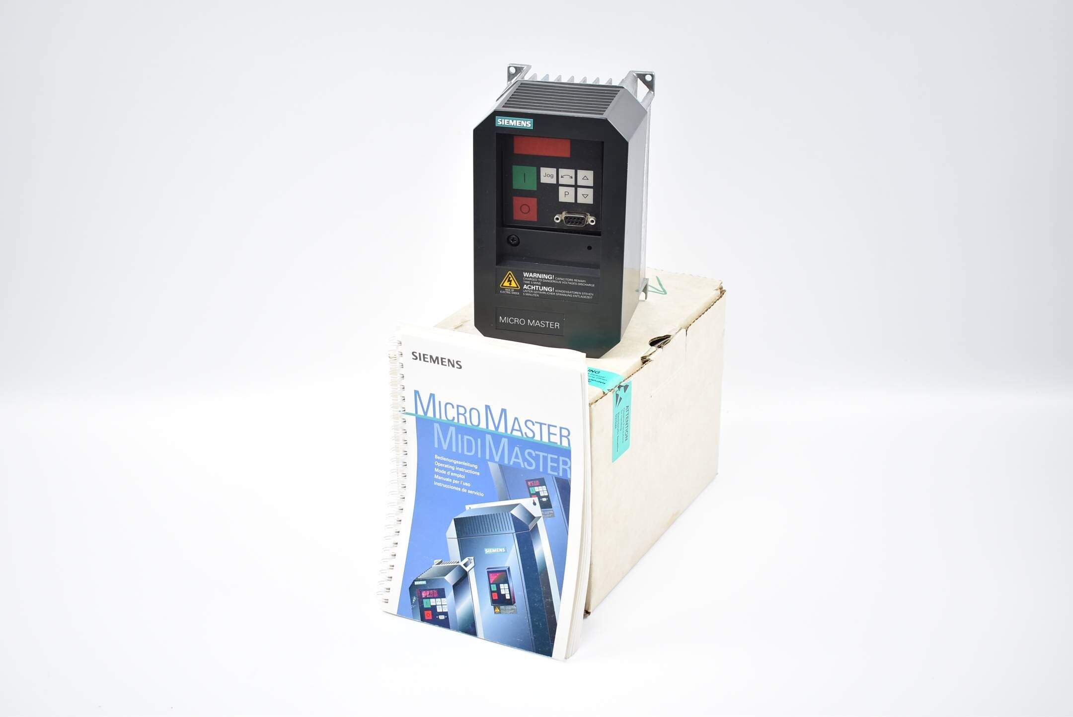 Siemens Simovert P Micromaster 6SE3112-8BA40 ( 6SE3 112-8BA40 ) 0,75HP 550W