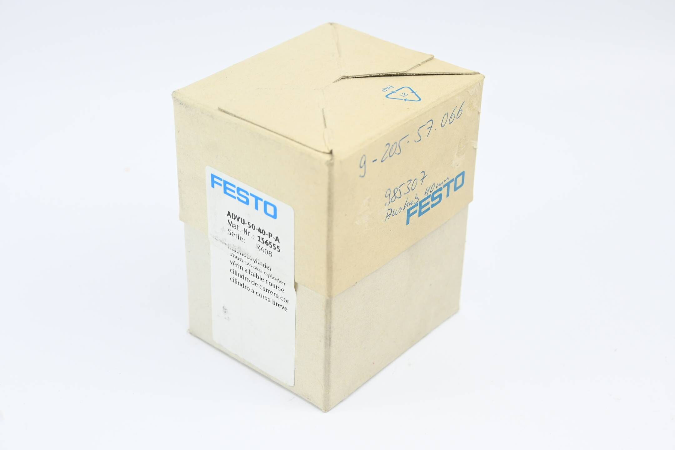 Festo Kompaktzylinder Kurzhubzylinder ADVU-50-40-P-A ( 156555 )