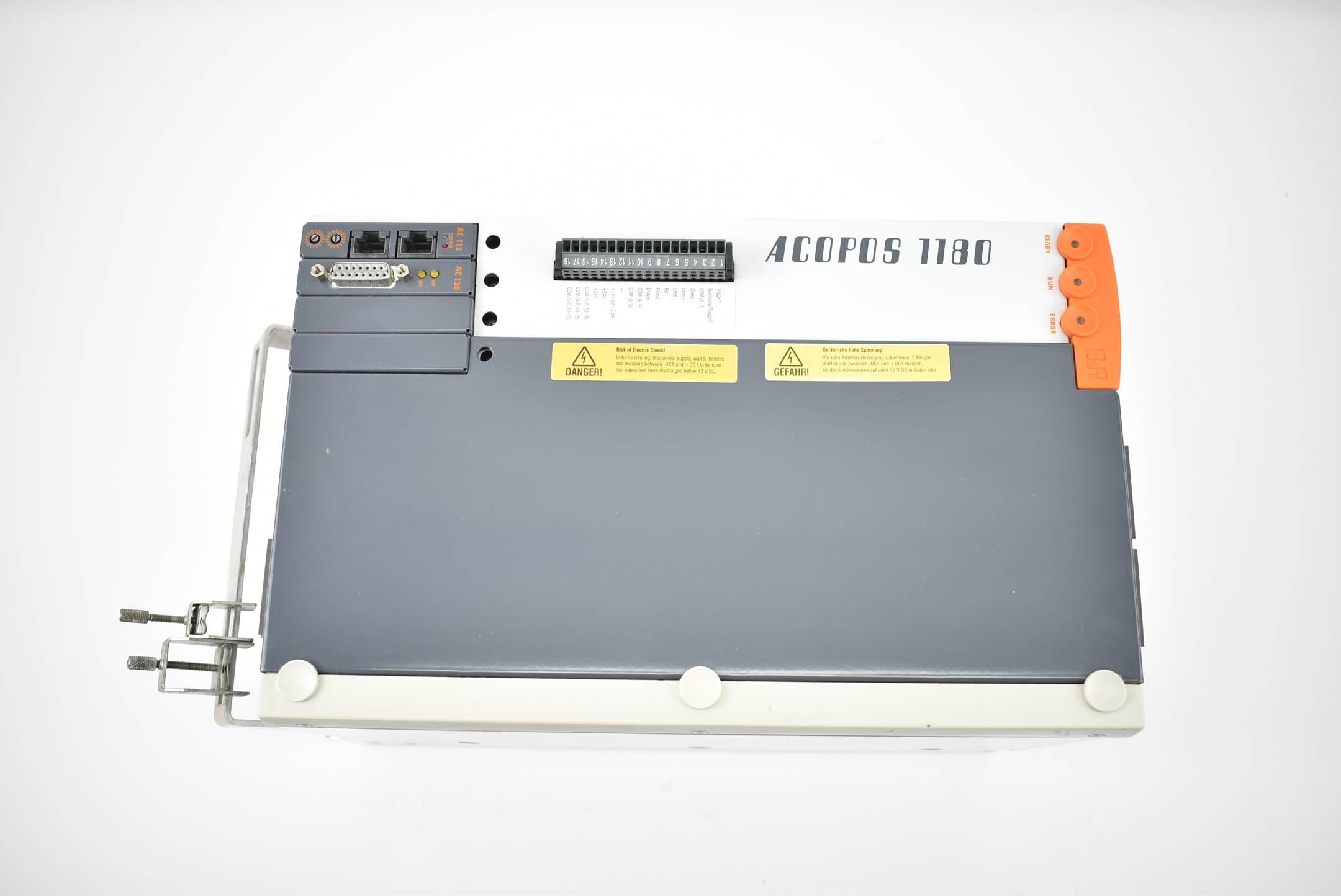 B&R ACOPOS Servoverstärker 8V1180.00-2 ( Rev. T0 ) inkl. AC112 und AC120 Karten