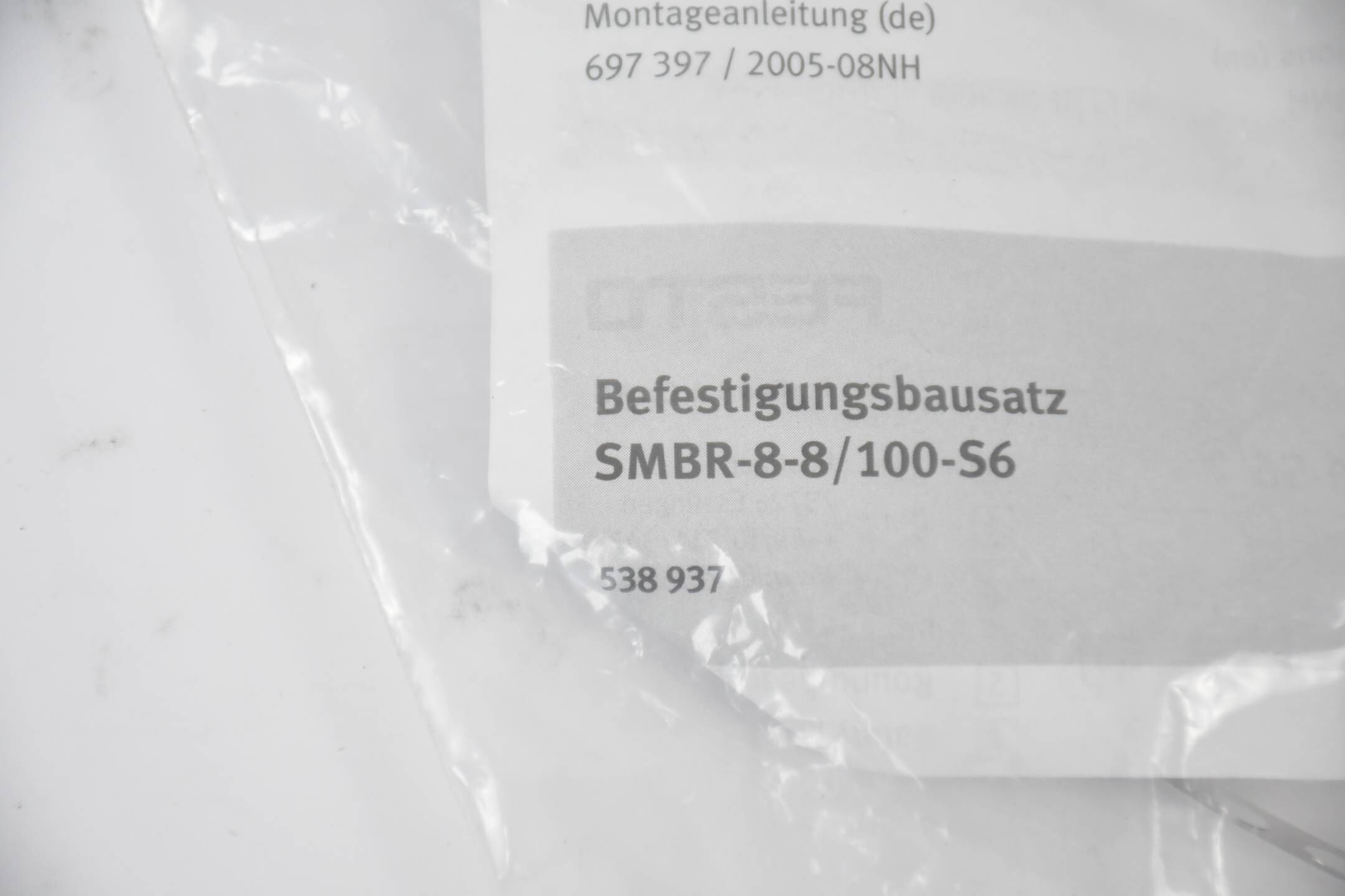 Festo Befestigungsbausatz SMBR-8-8/100-S6 ( 538937 )