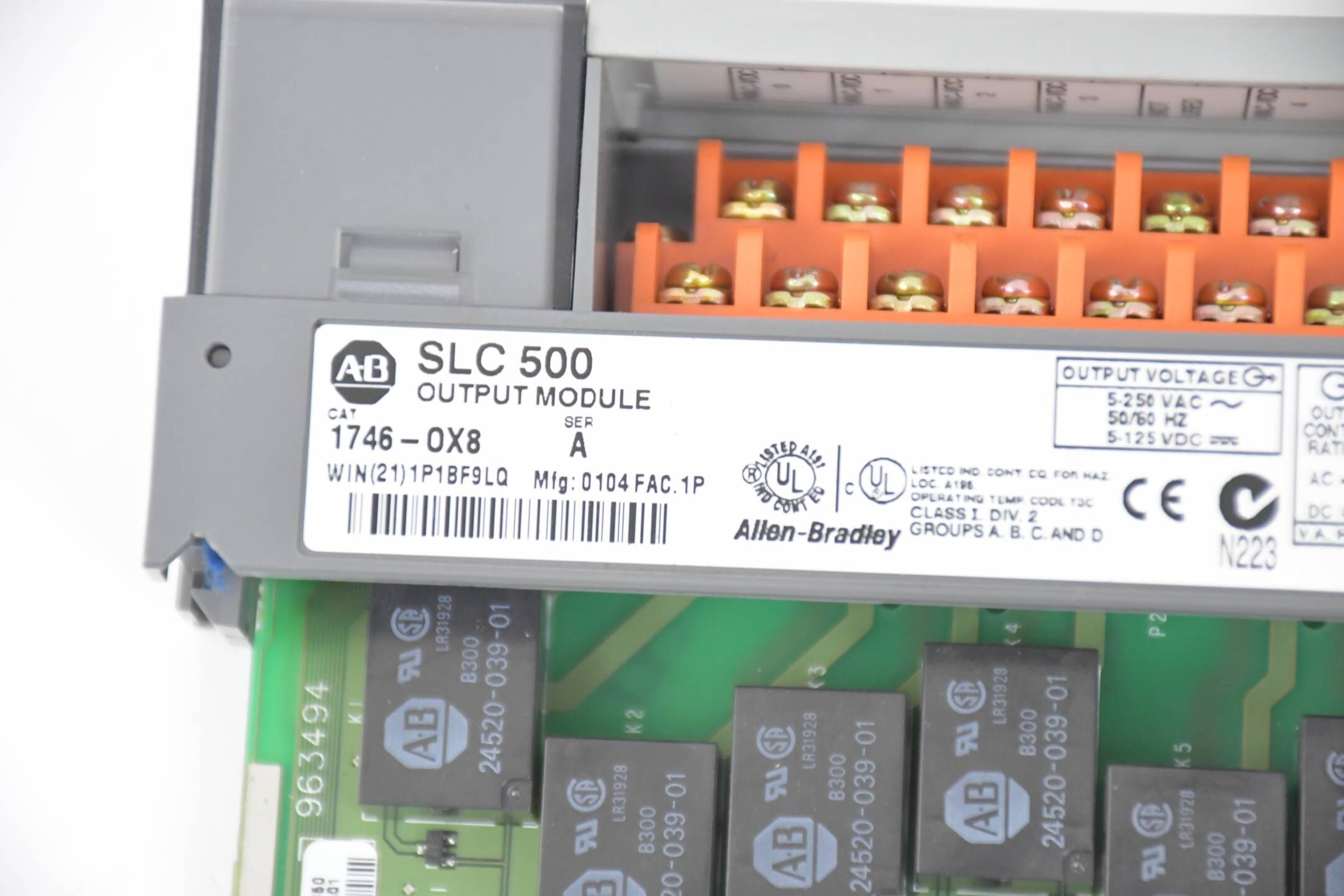 Allen-Bradley Ausgangsmodul SLC500 1746-0X8