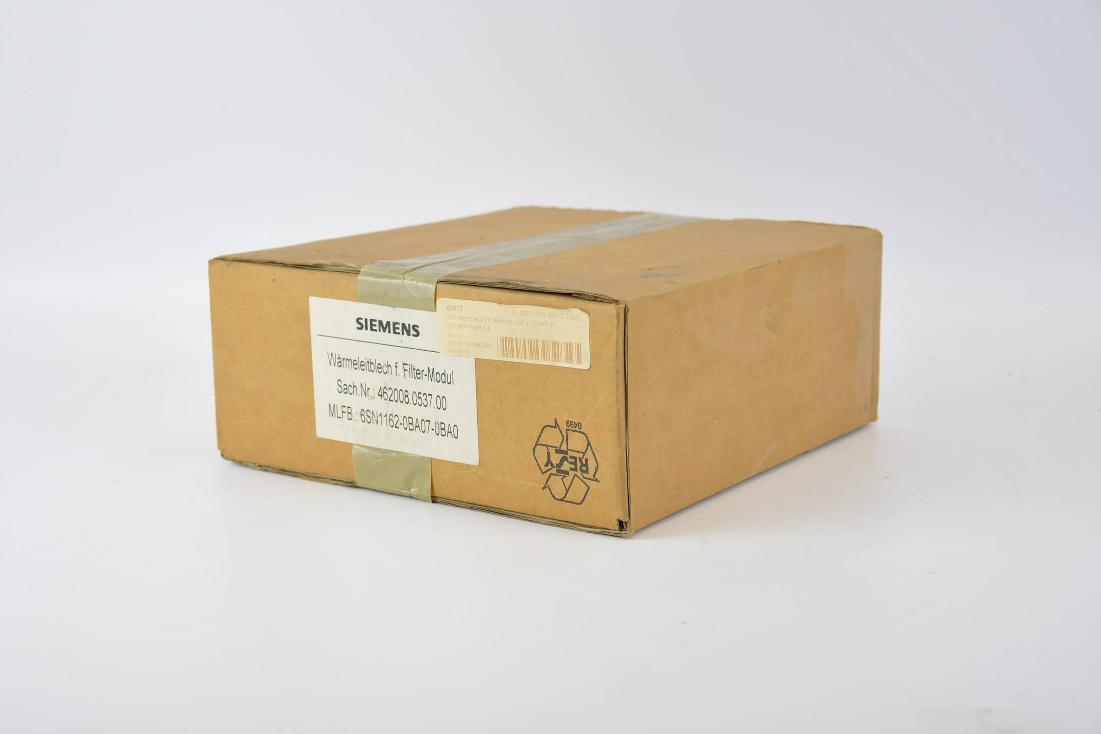 Siemens simodrive 611 Wärmeleitblech 6SN1162-0BA07-0BA0 ( 6SN1 162-0BA07-0BA0 )