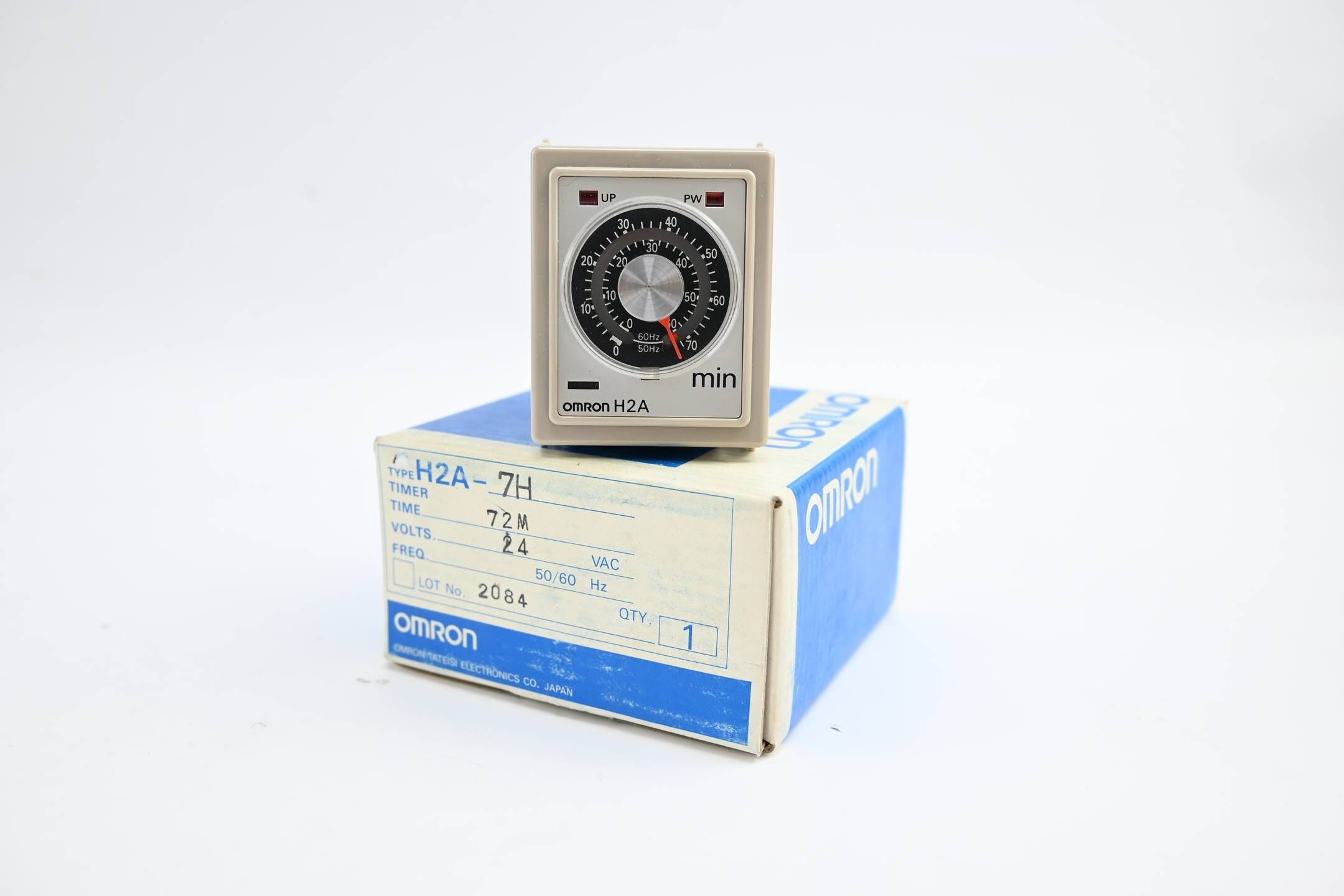 Omron Motor Driven Timer 72M 24 VAC ( H2A-7H )