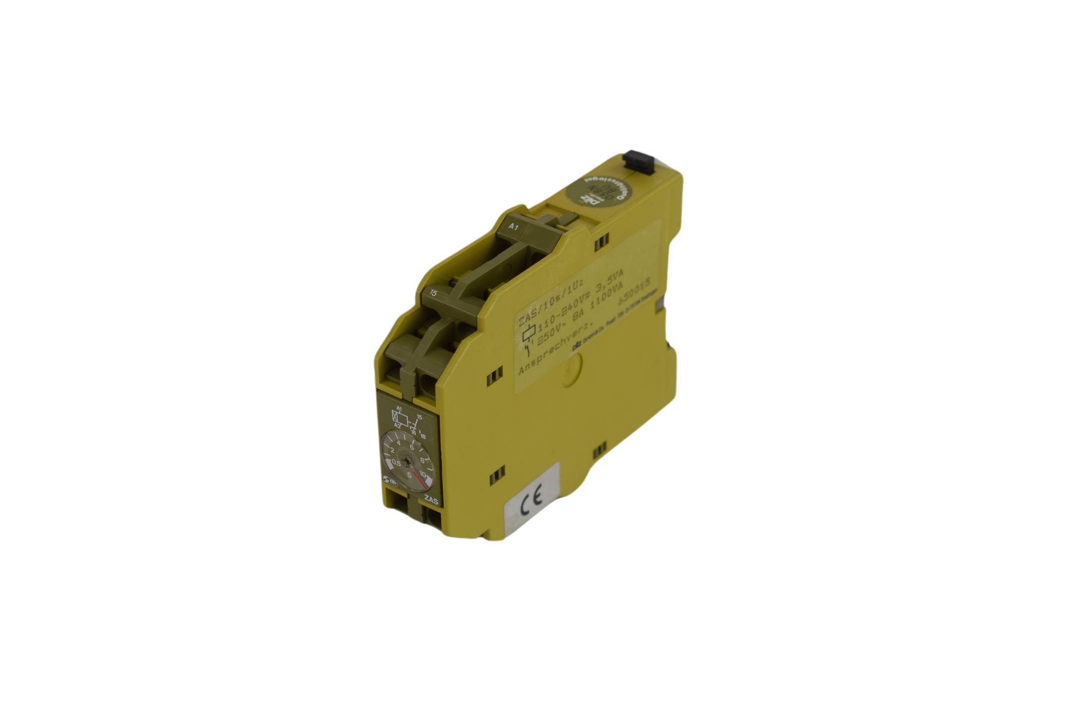 Pilz Zeitrelais ZAS 10s 1Uz ( ZAS/10s/1Uz ) 650015