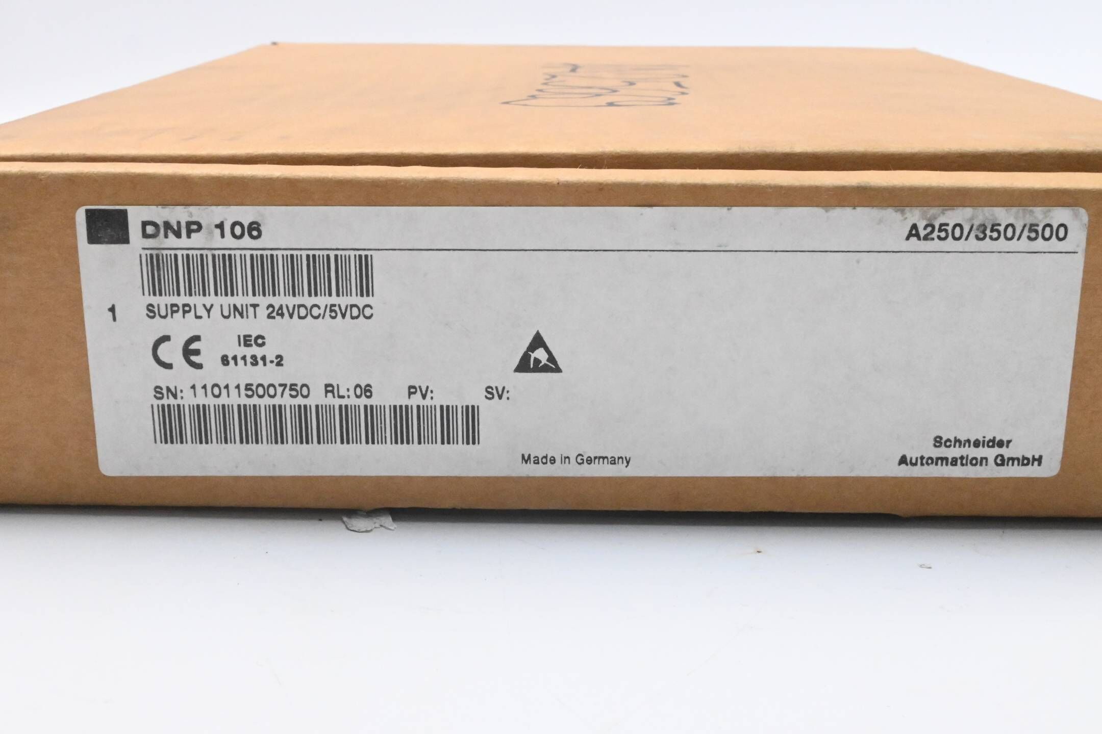 Schneider Electric Versorgungsbaugruppe DNP 106