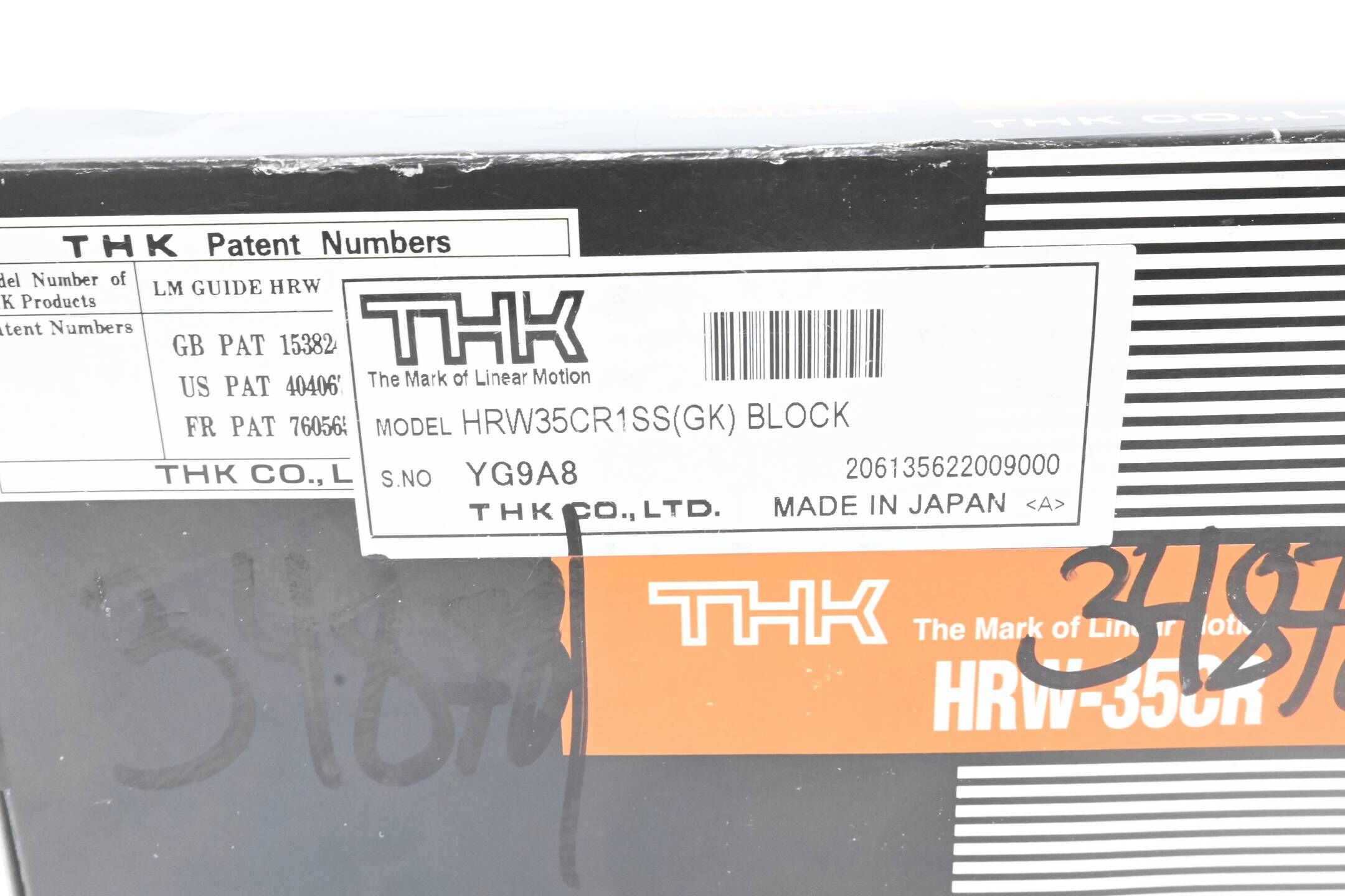 THK Führungswagen HRW35CR1SS(GK) Block