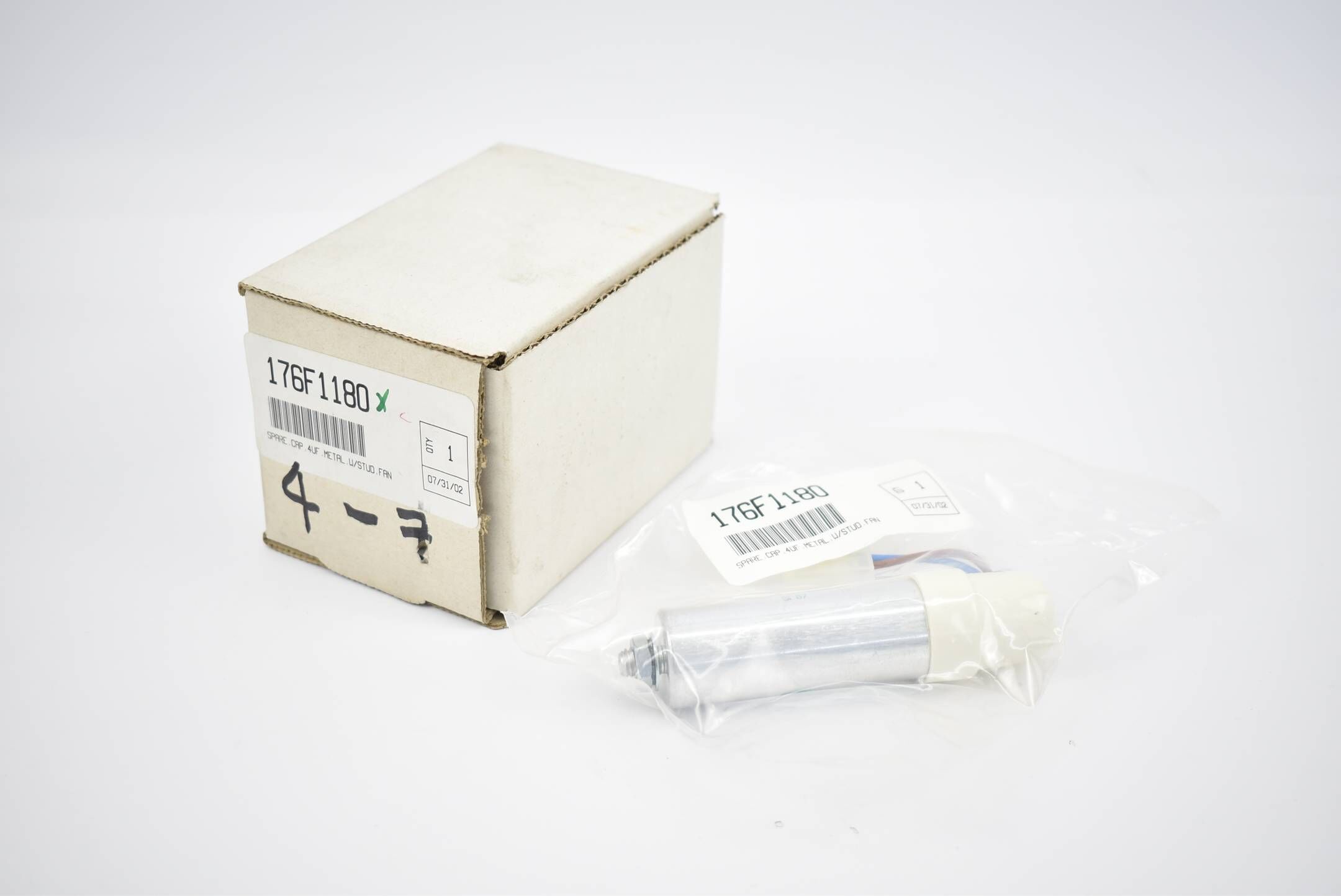 Danfoss Kondensator mit Stecker 4µF 176F1180