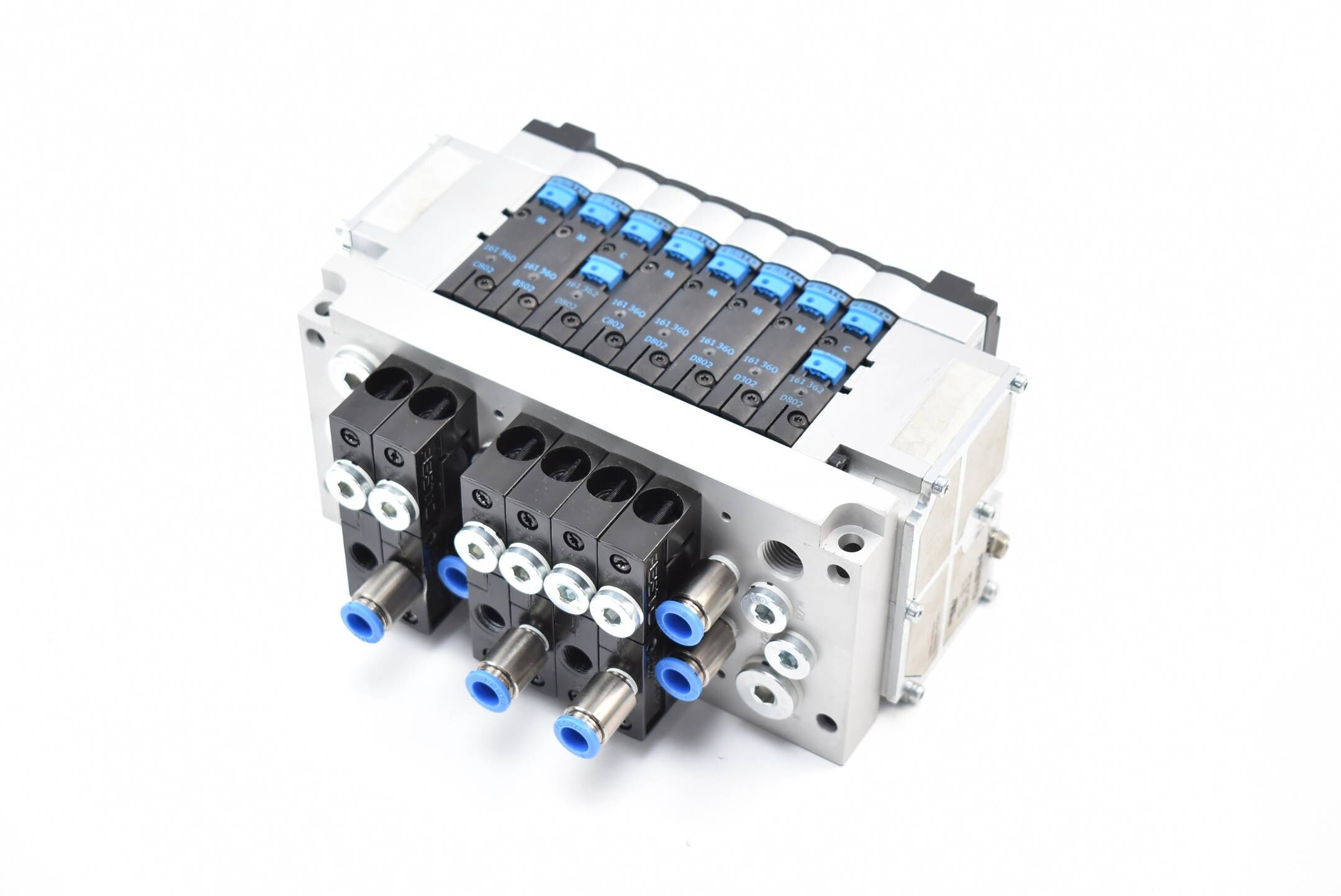 Festo Ventilinsel CPV14-VI-P8-1/8-B ( 152427 ) mit verschiedenen Magnetventilen