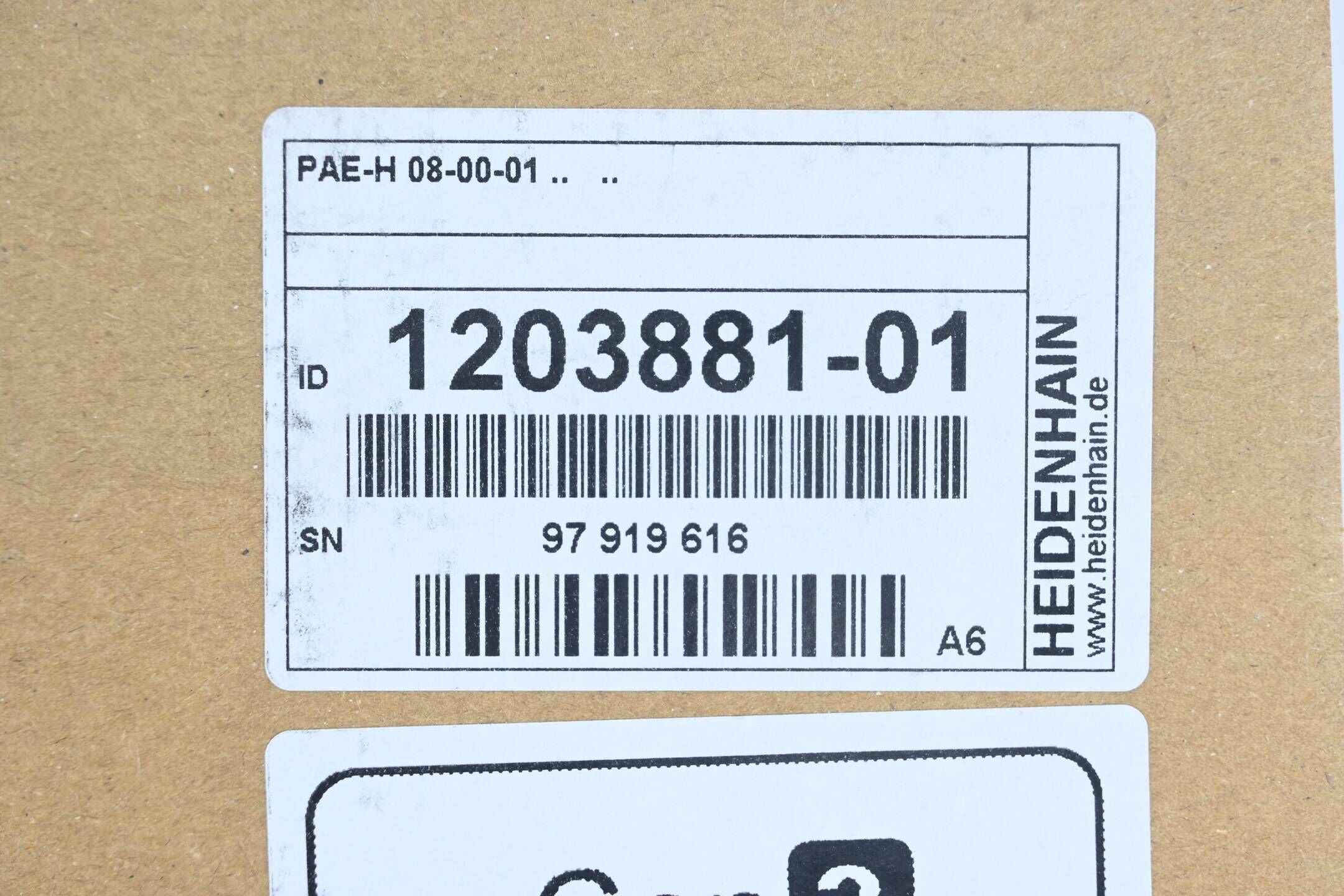 Heidenhain PAE-H 08-00-01 ( 1203881-01 ) 1203 881-01 Ver. A6