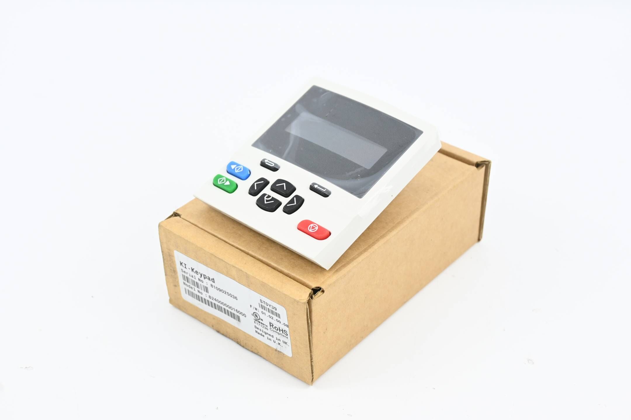 Control Techniques KI-Keypad STDY39 ( 82400000016000 ) FW: 01.02.00.08