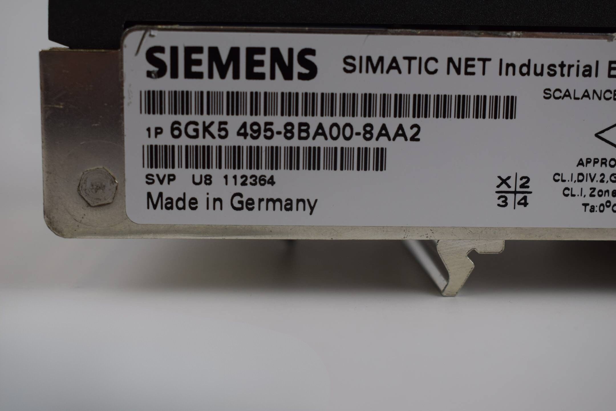 Siemens scalance X-400 6GK5 495-8BA00-8AA2 ( 6GK5495-8BA00-8AA2 ) E1