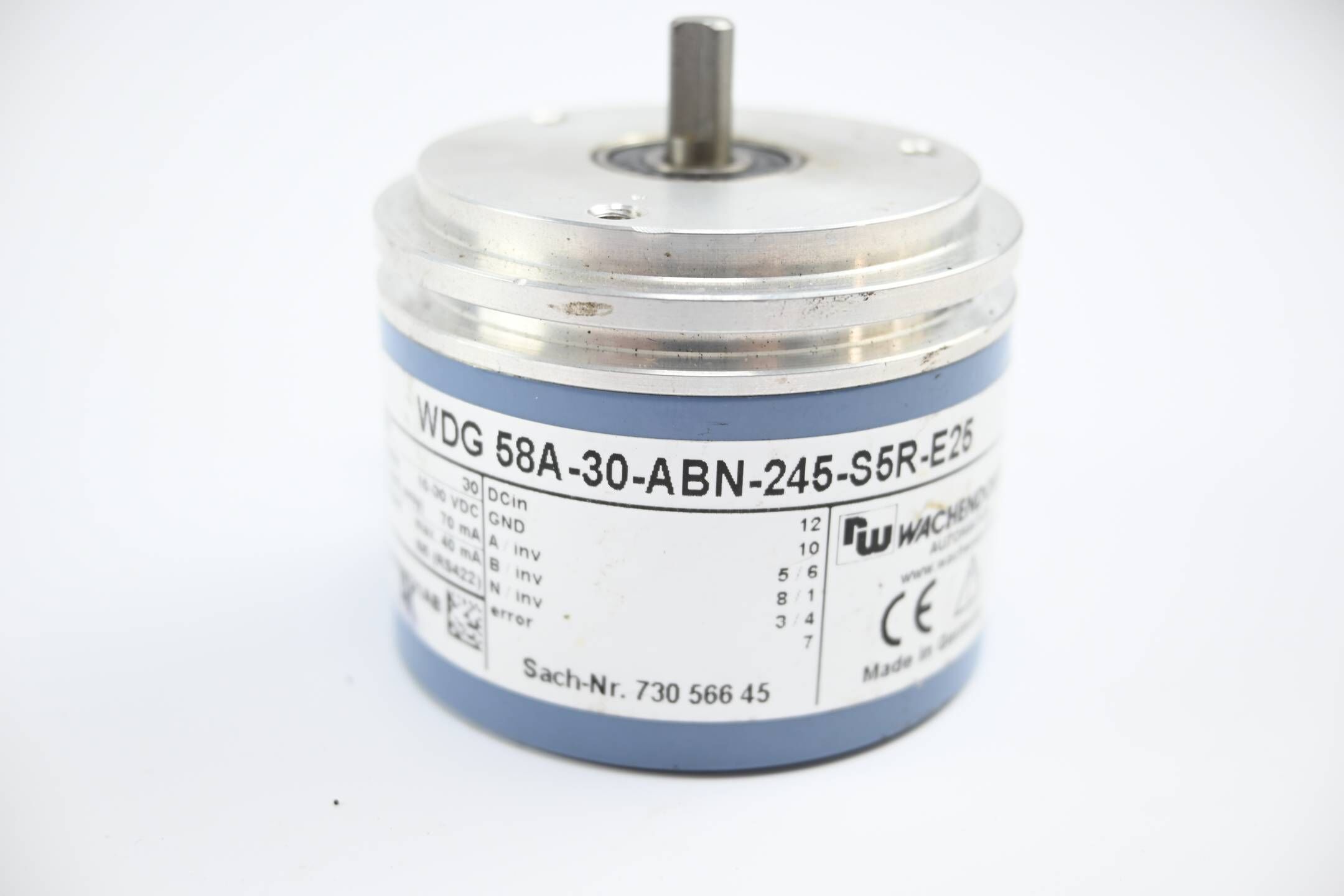 Wachendorff Drehgeber WDG 58A-30-ABN-245-S5R-E25 ( 73056645 )