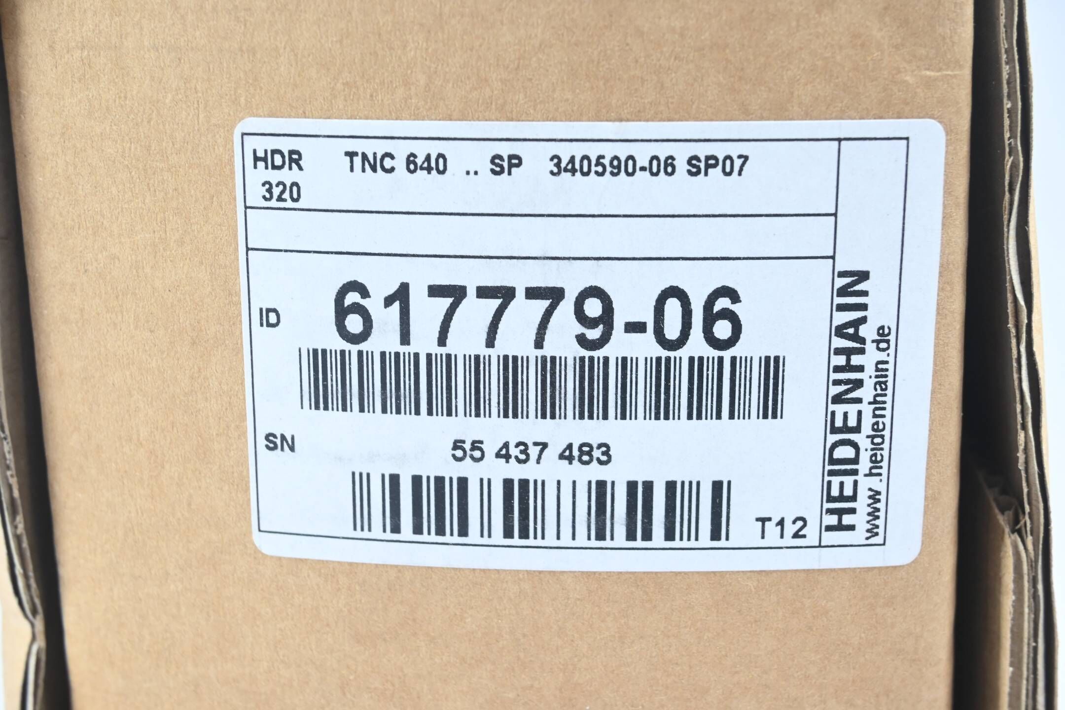 Heidenhain Speichermedium HDR 320 TNC 640 ( 617779-06 ) Ver. T12