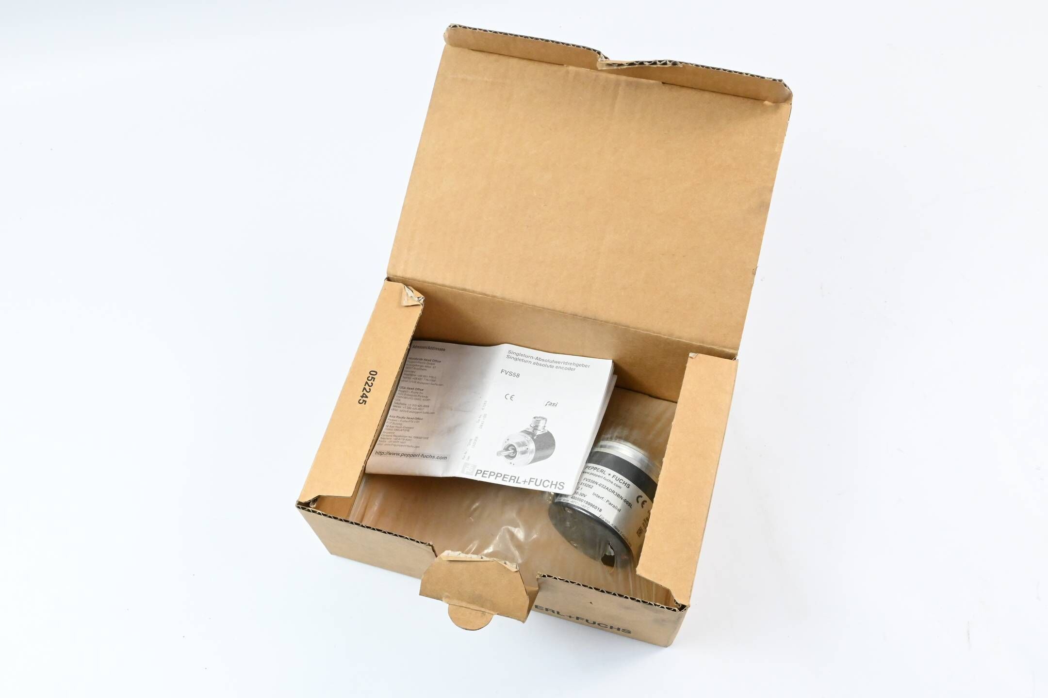 Pepperl + Fuchs Singleturn-Absolutwert-Drehgeber FVS58N-032ADR3BN-00SL / 515262