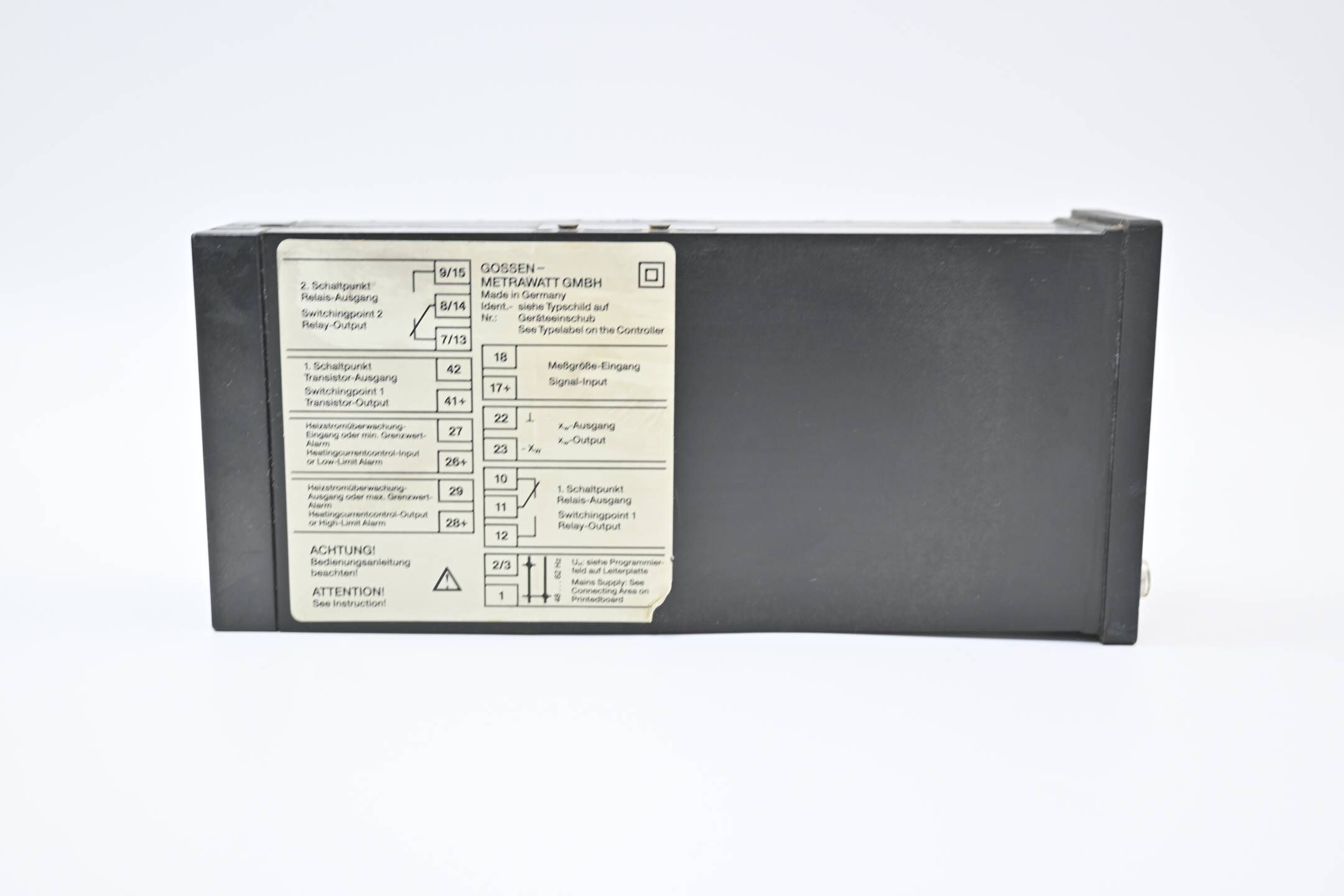 Gossen-Metrawatt Temperaturregler GTR0212