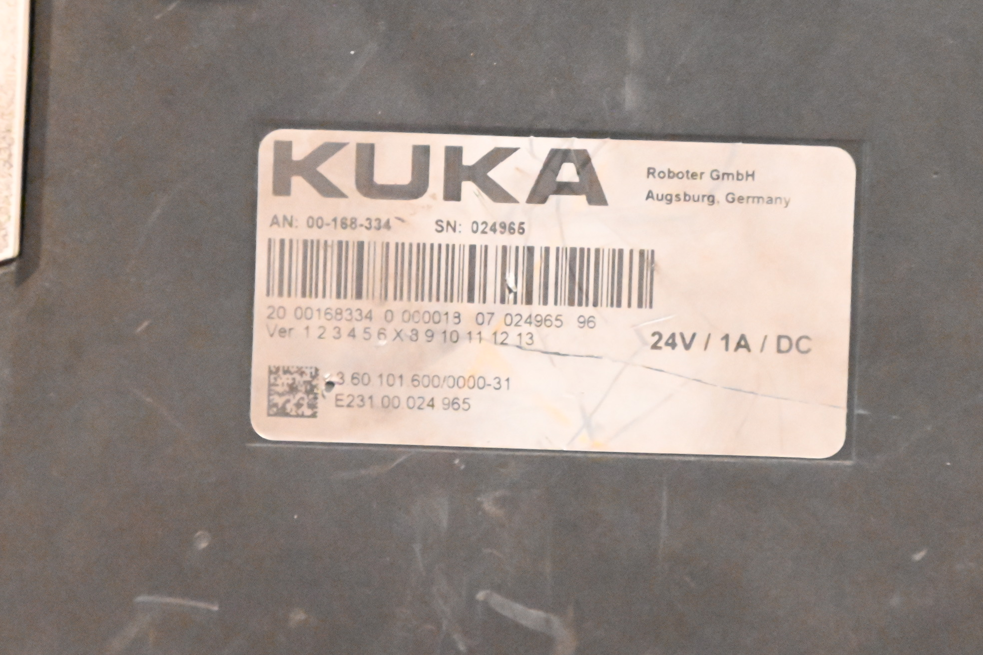 Kuka Industrieroboter KR240 R2900 ultra inkl. Schaltschrank KRC4 + 00-168-334 2