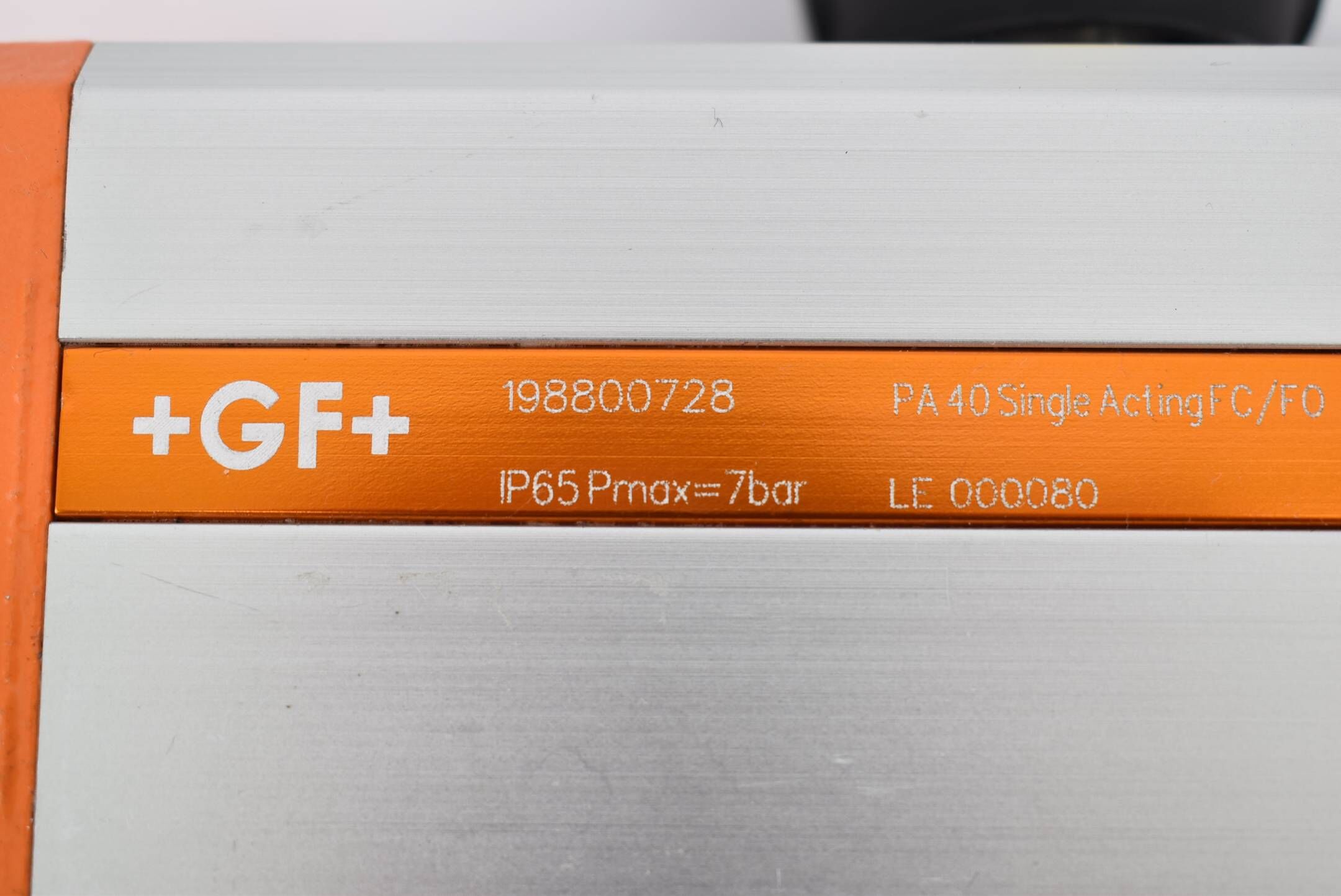 GF Pneumatikantrieb 198800728 7bar + Absperrklappe 199243005 Typ 243 d110DN100