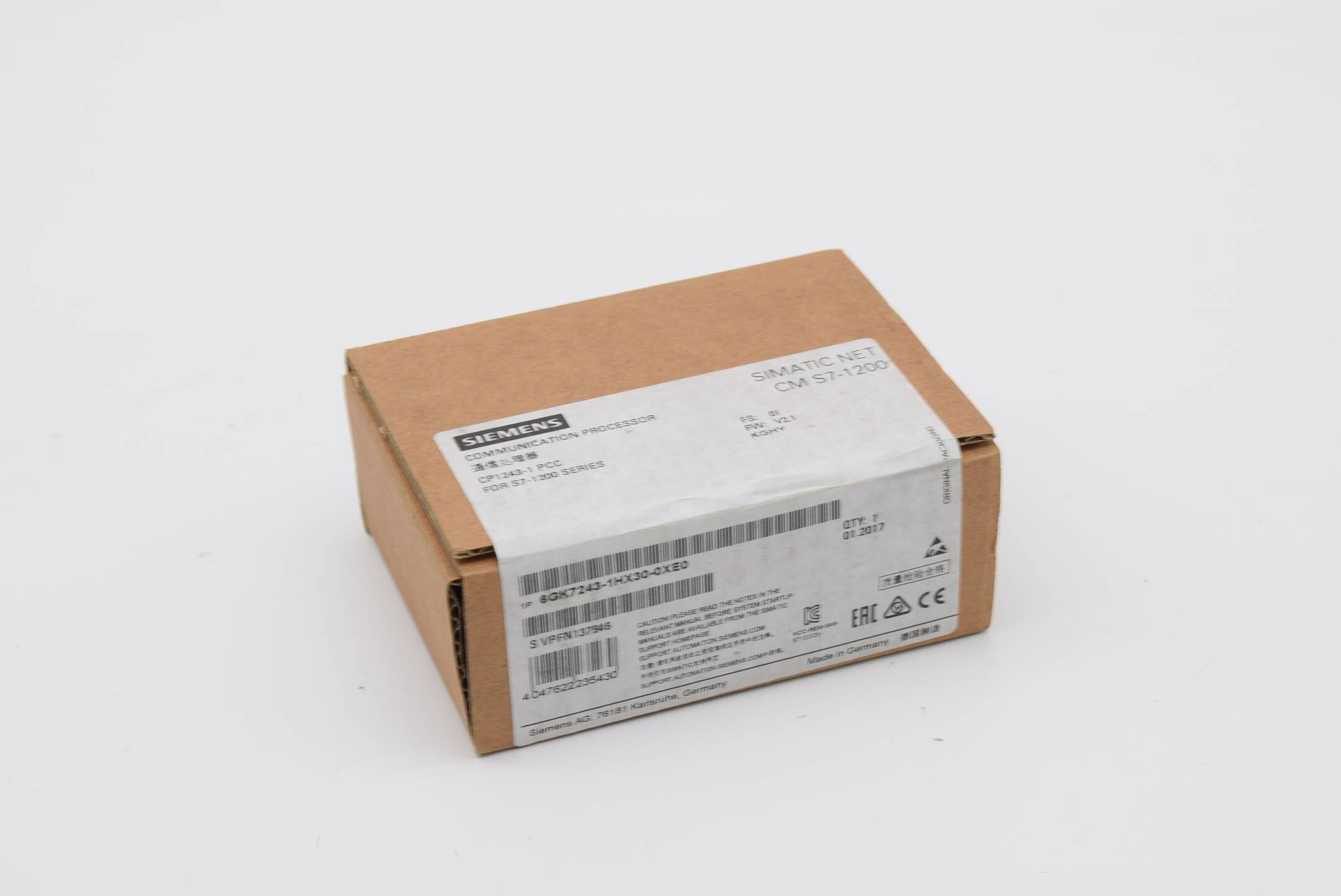 Siemens simatic NET CP 1243-1 PCC 6GK7243-1HX30-0XE0 ( 6GK7 243-1HX30-0XE0 ) E1