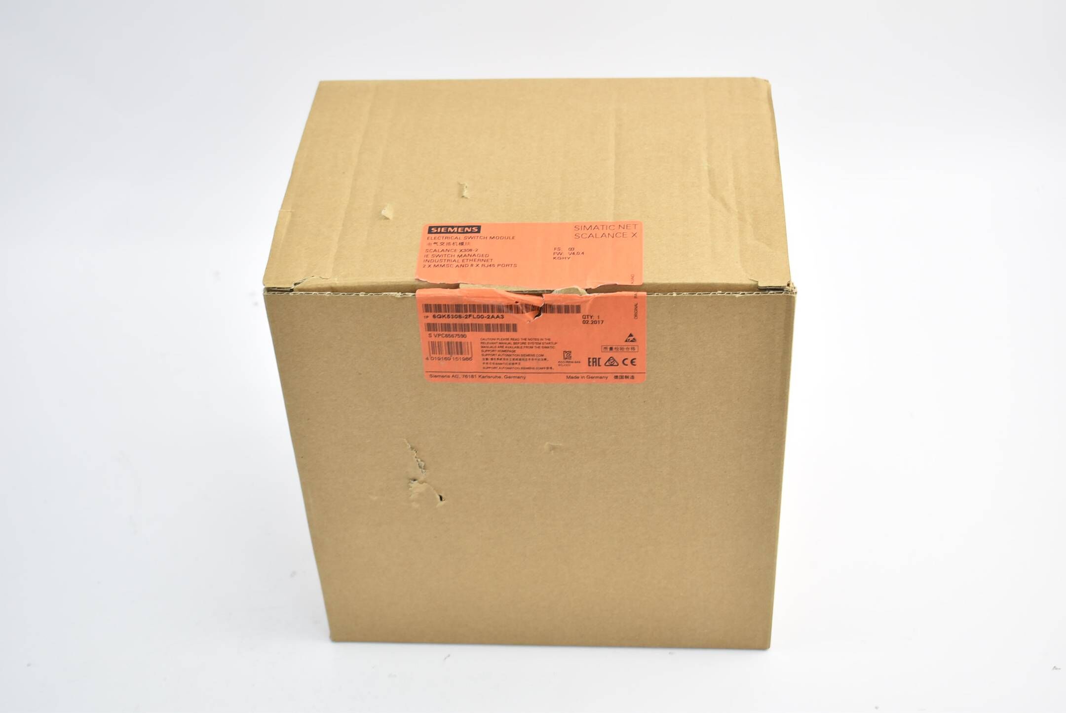 Siemens Simatic Net Scalance X 6GK5308-2FL00-2AA3 ( 6GK5 308-2FL00-2AA3 ) E3