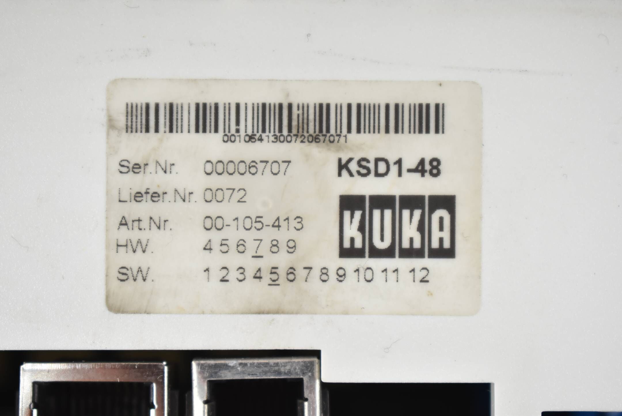 KUKA Lenze Servo Drive KSD1-48 E93DA123I4B531 ( 00423971 ) E93DA123I4B531XXVI05