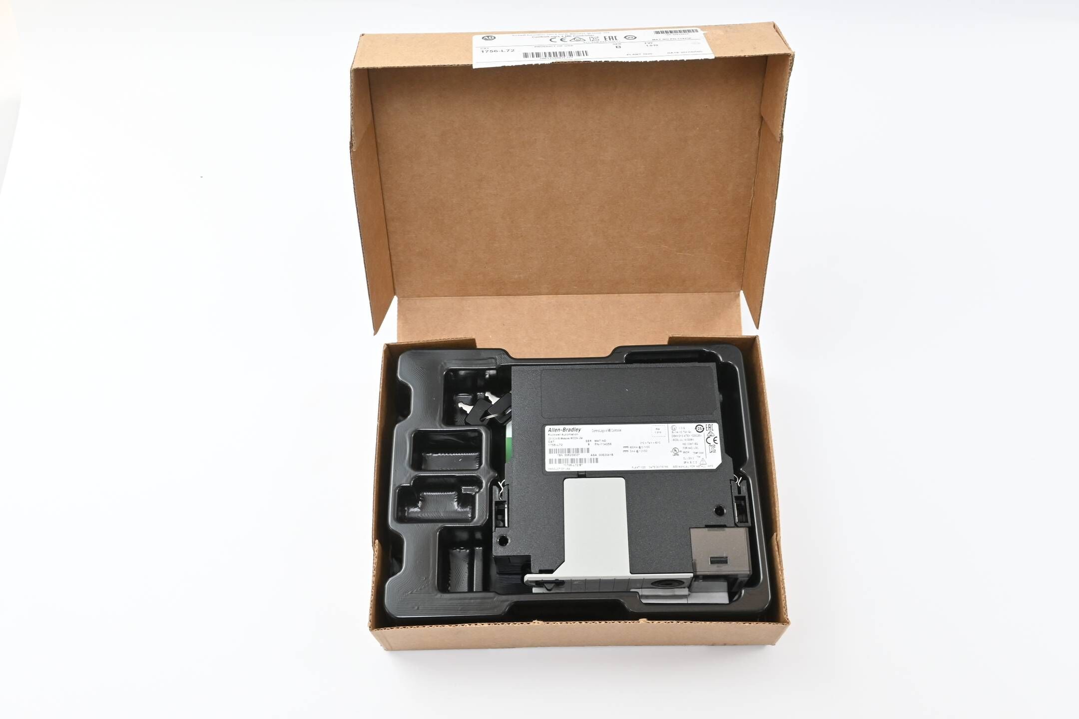 Allen-Bradley ControlLogix 4 MB Controller 1756-L72 ( Ser. B / FW: 1.010 )