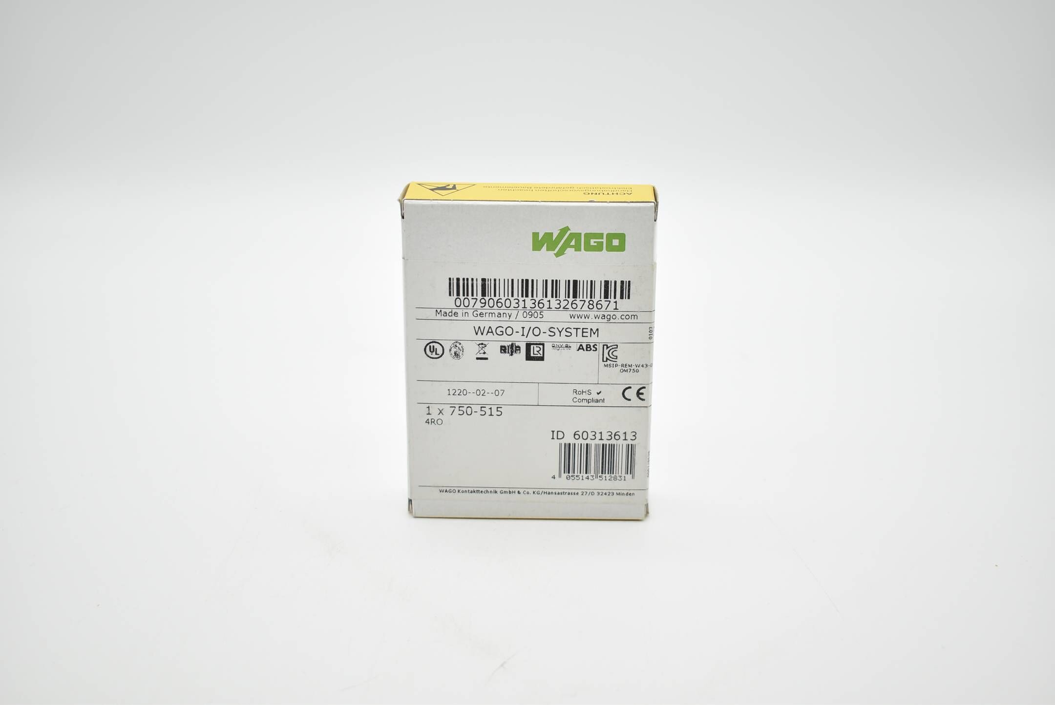 Wago I/O-System Ausgangsklemme 750-515 