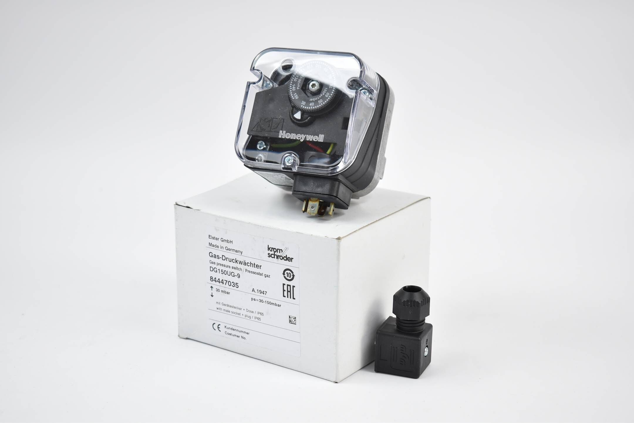 Krom schröder Gas-Druckwächter 600mbar 12-24VAC/DC DG150UG-9