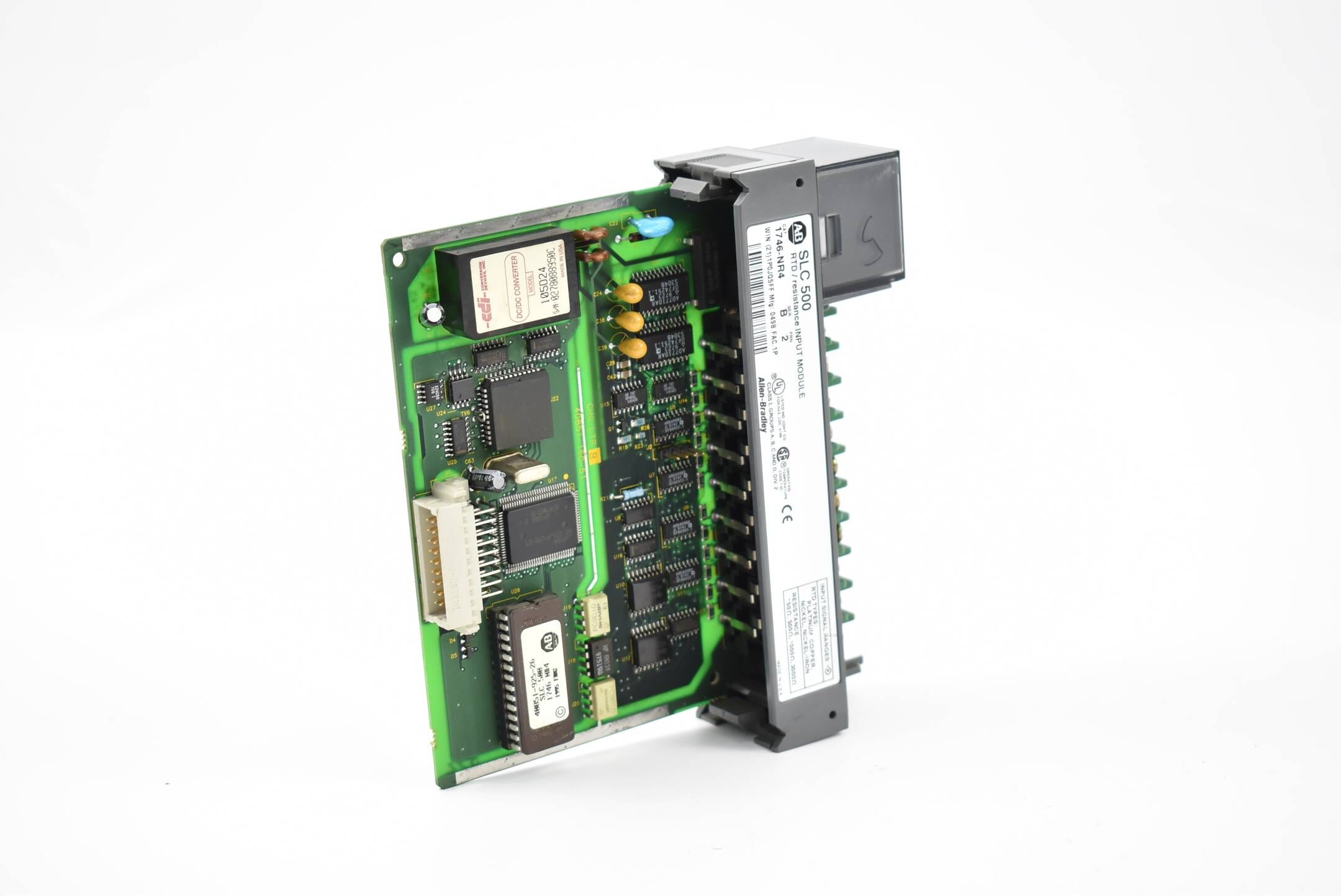 Allen-Bradley SLC 500 RTD/Widerstand Eingangsmodul 1746-NR4 ( Serie B Rev. 2 )