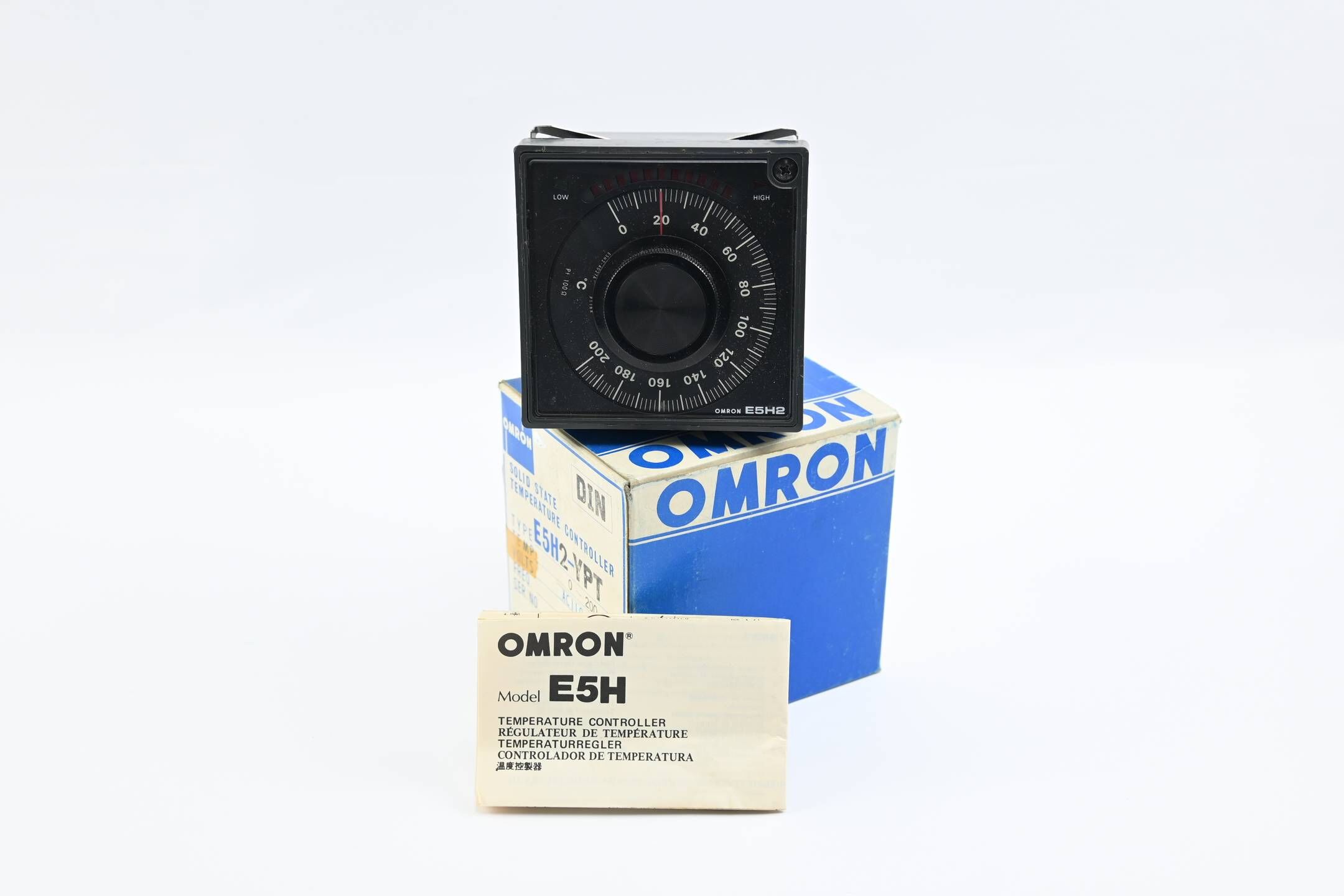 Omron Temperatur Controller 0-200°C 110/220 VAC ( E5H2-YPT )( E5H2-YPT-DIN )