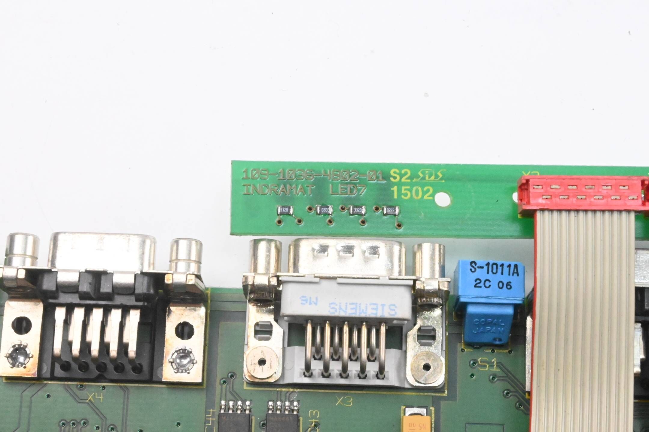Indramat Board 109-1036-3B01-07 ( 109-1036-3A01-07 ) inkl. 109-1036-4B02-01