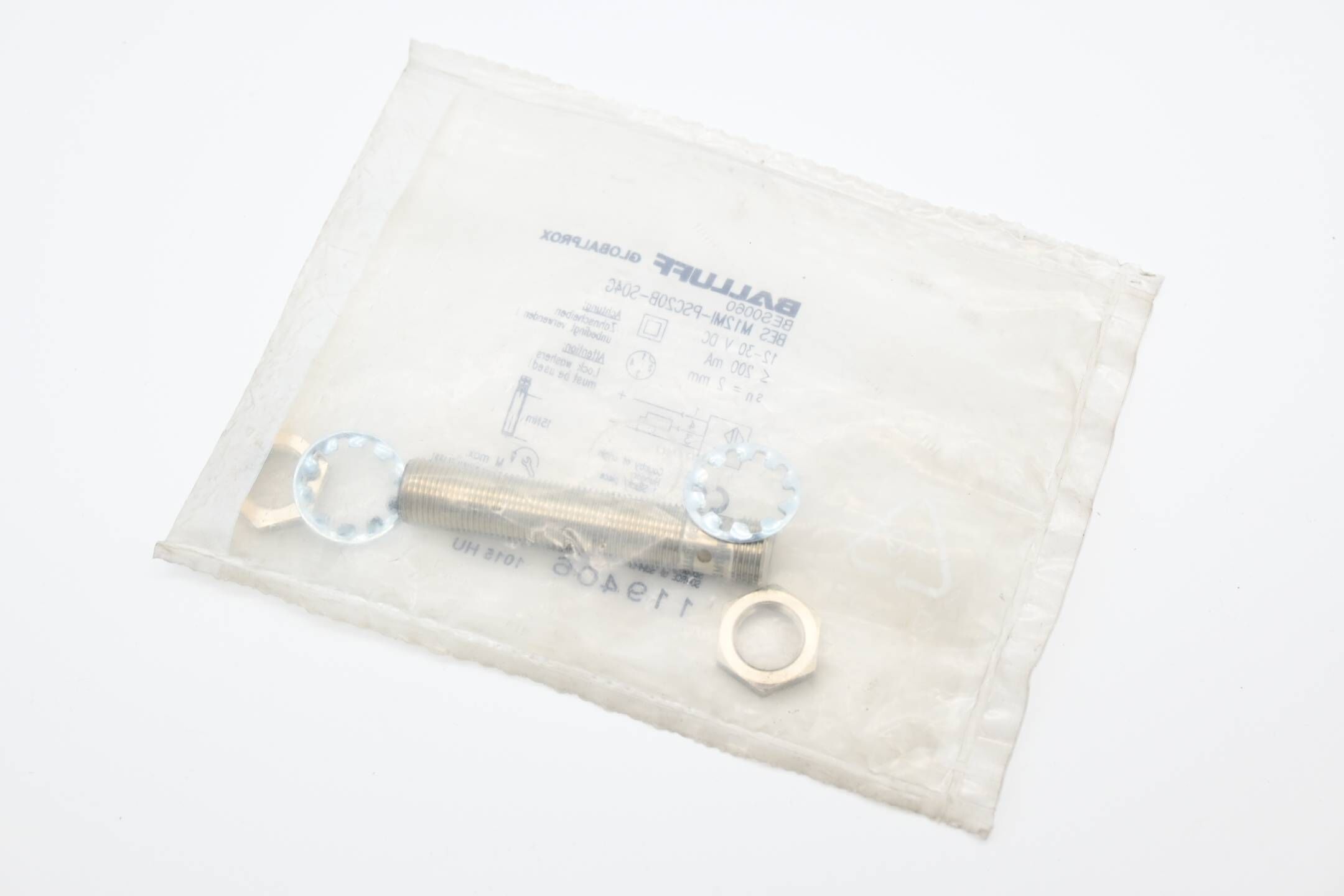 Balluff BES0060 induktiver Standardsensor BES M12MI-PSC20B-S04G