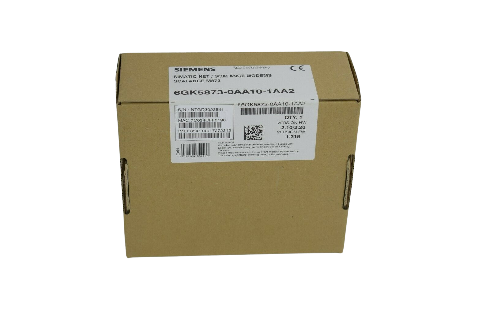 Siemens simatic NET M873 6GK5873-0AA10-1AA2 ( 6GK5 873-0AA10-1AA2 )