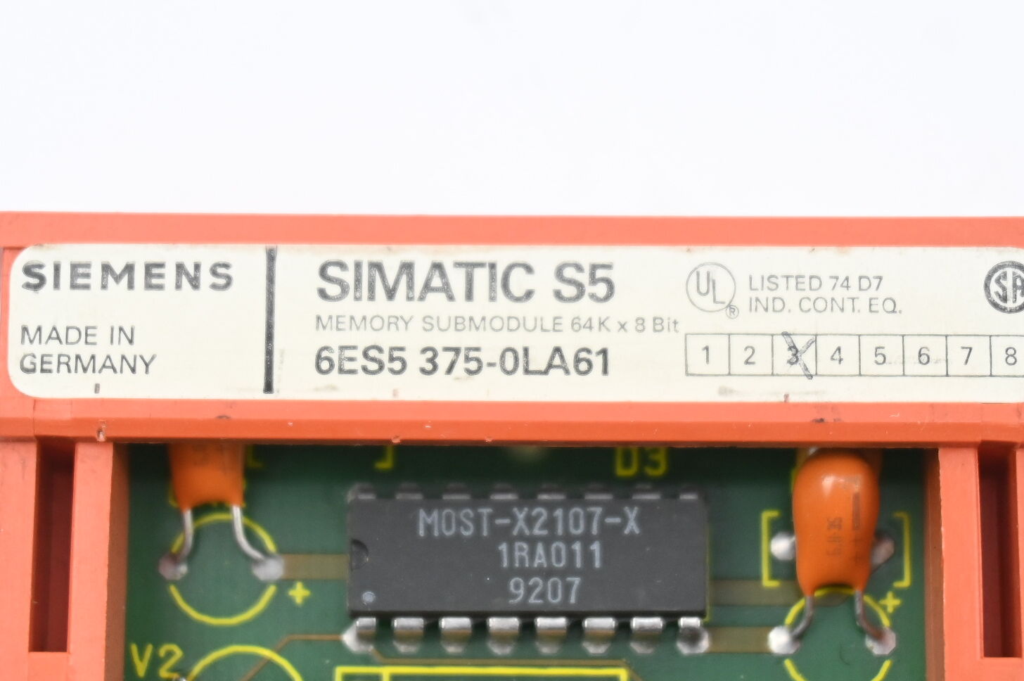 Siemens Simatic S5 Memory Submodule 6ES5375-0LA61 ( 6ES5 375-0LA61 )