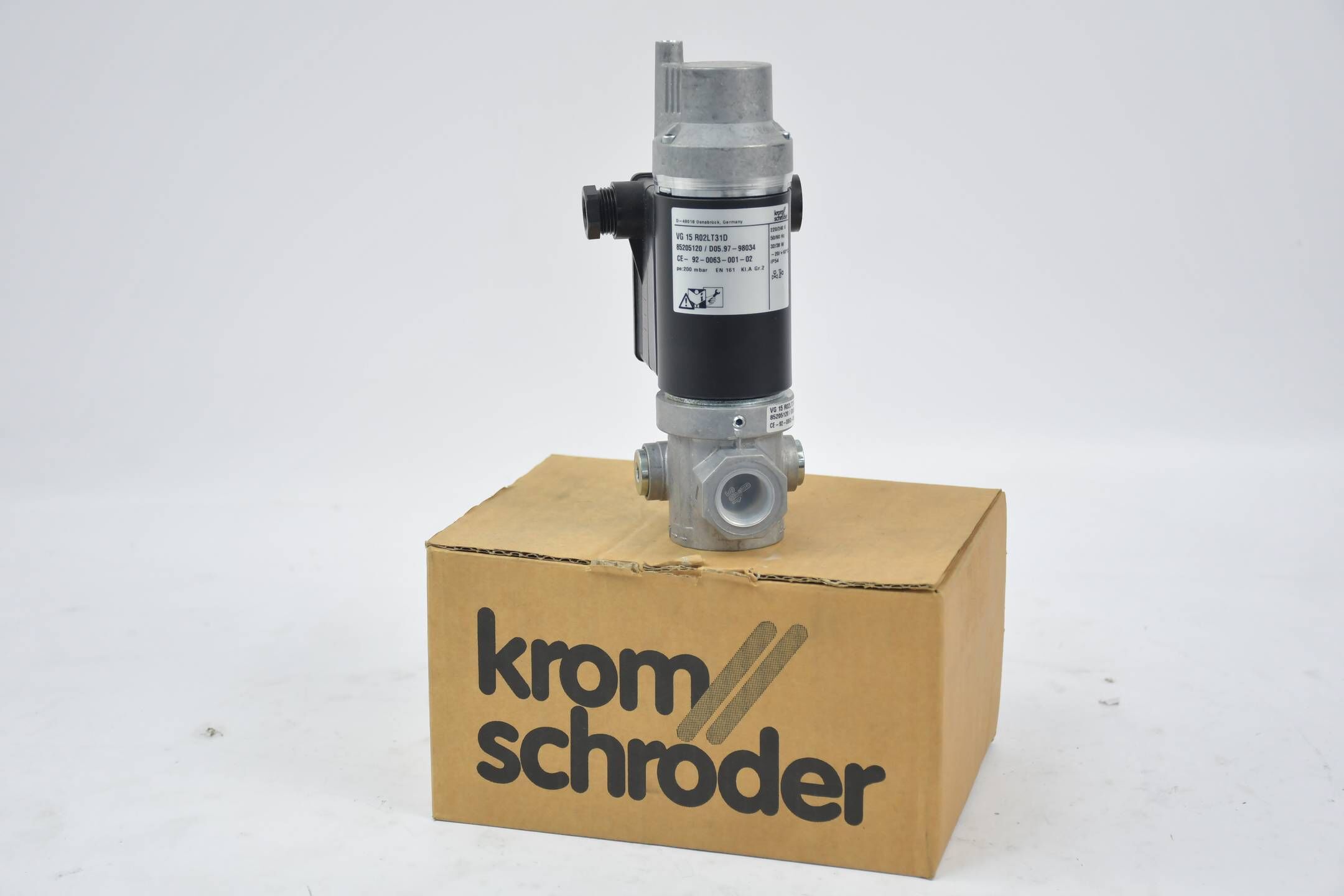 Krom Schröder Gas-Magnetventil VG 15 R02LD31 85205120 ( VG15R02LT31D )