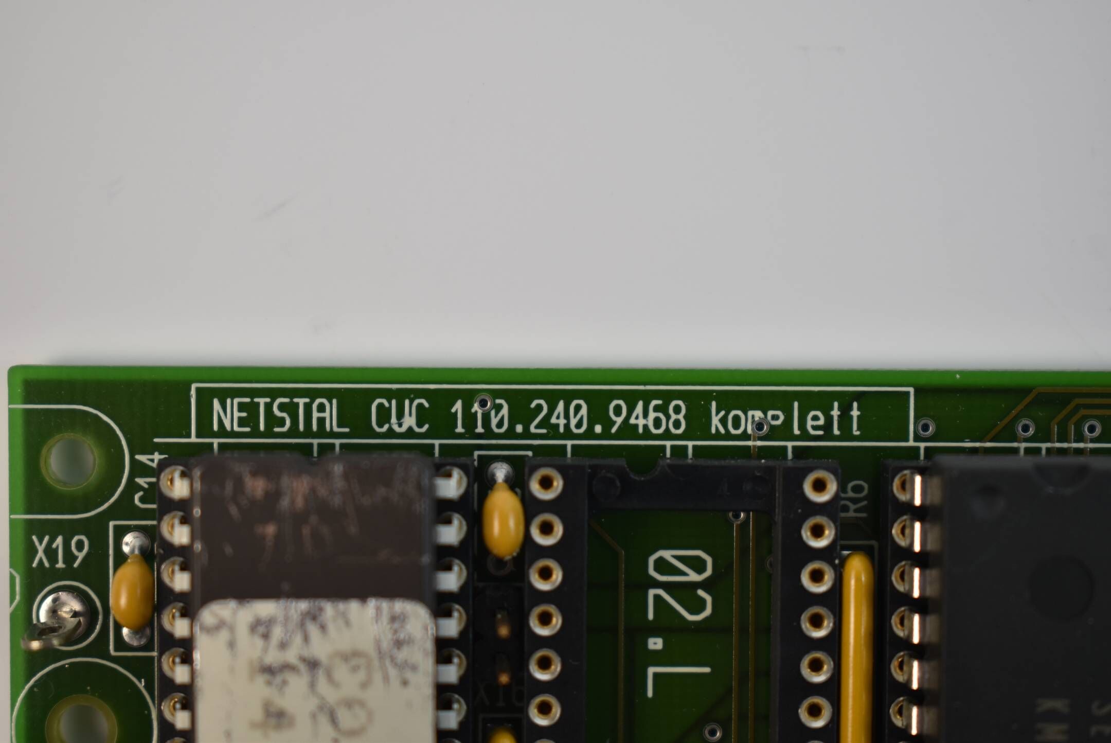 Nestal Systemkarte CUC 110.240.9468 komplett