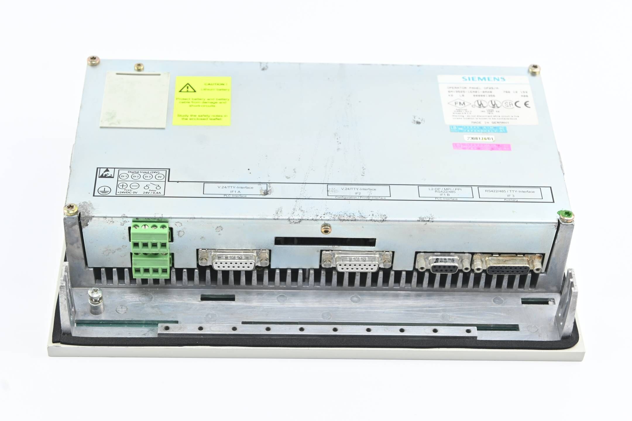 GENERALÜBERHOLT Siemens simatic OP25 mit SW-LCD 6AV3525-1EA01-0AX0