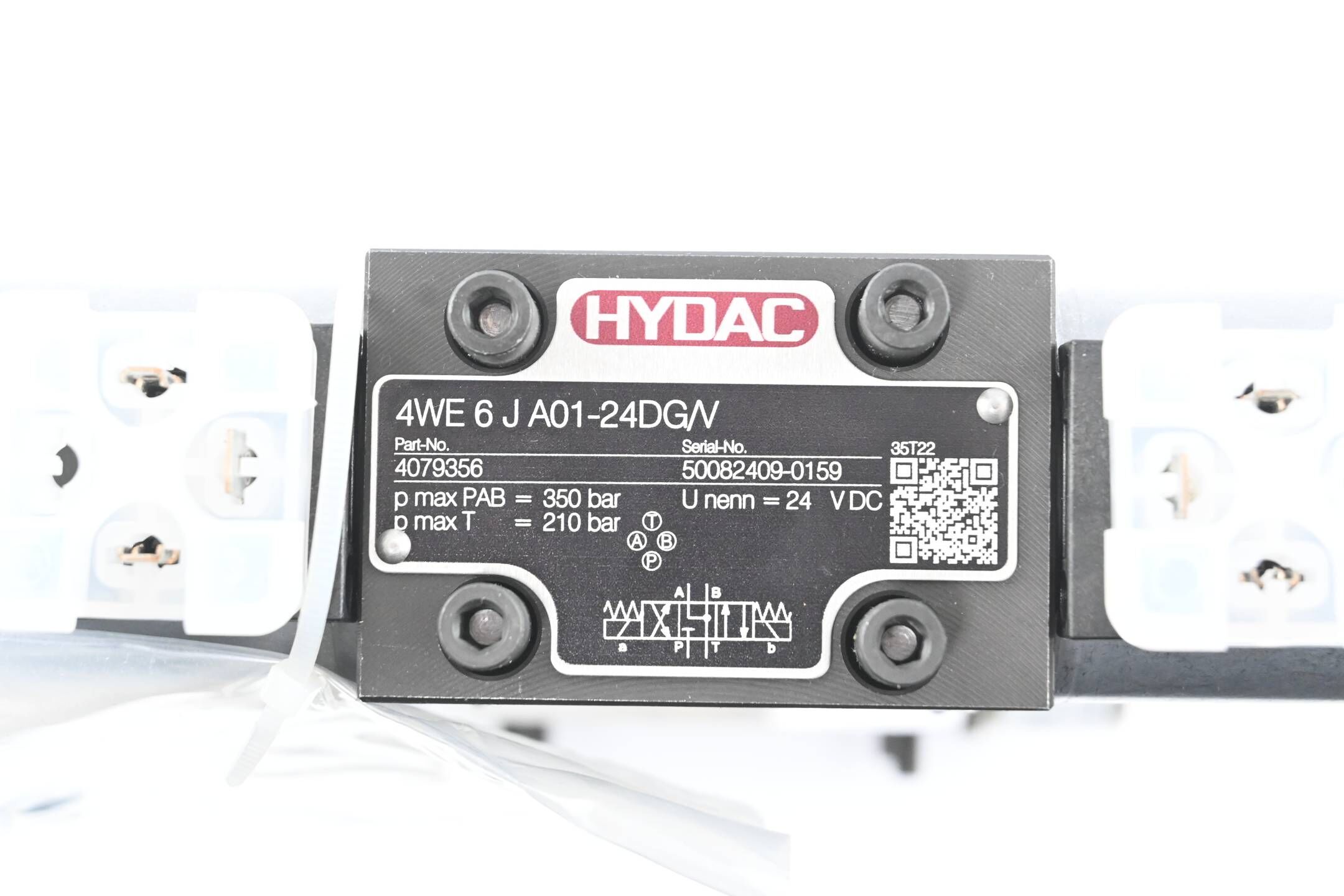 Hydac Steuerblock 4WE 6J A01-24DG/V + ZW-SDR06-01-ZAB-V + 395264 + 4142830