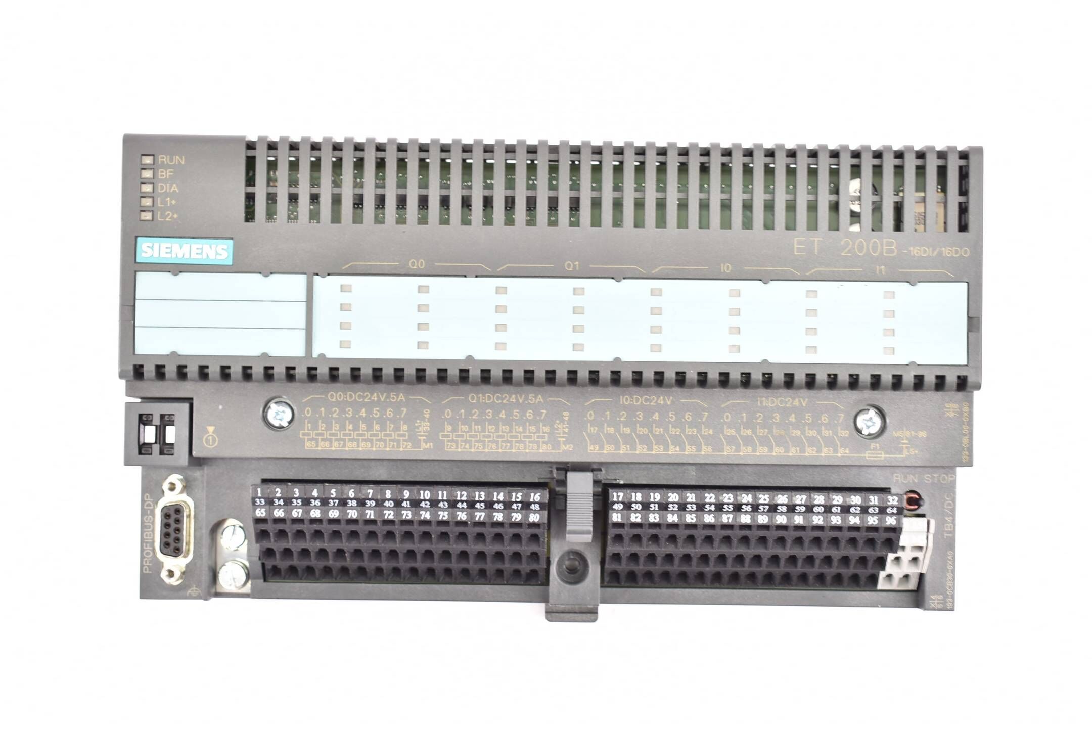Siemens ET 200B 6ES7133-0BL00-0XB0 inkl. Terminalblock TB4/DC 6ES7193-0CB30-0XA0