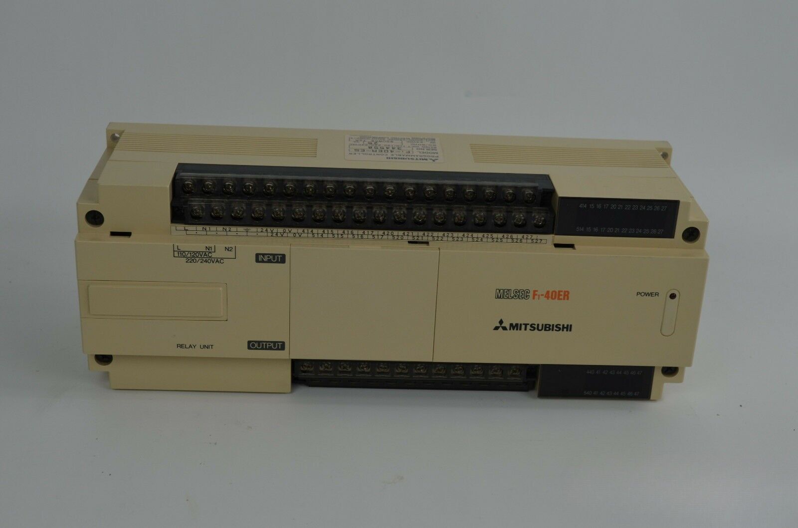 Mitsubishi Melsec Programmable Controller F1-40ER-ES