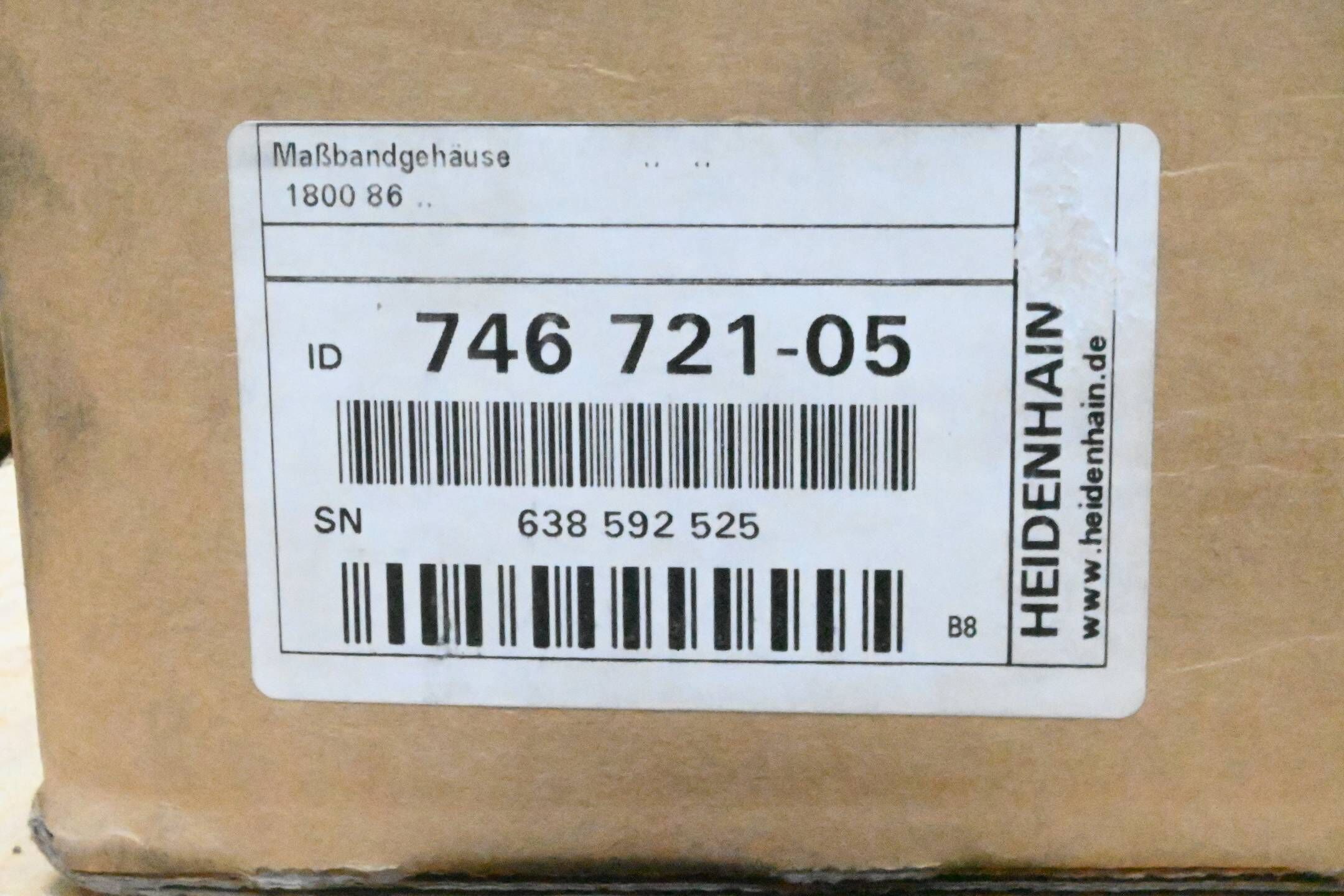 Heidenhain Maßbandgehäuse LC 201 und LB 383 1800mm ( 746721-05 )