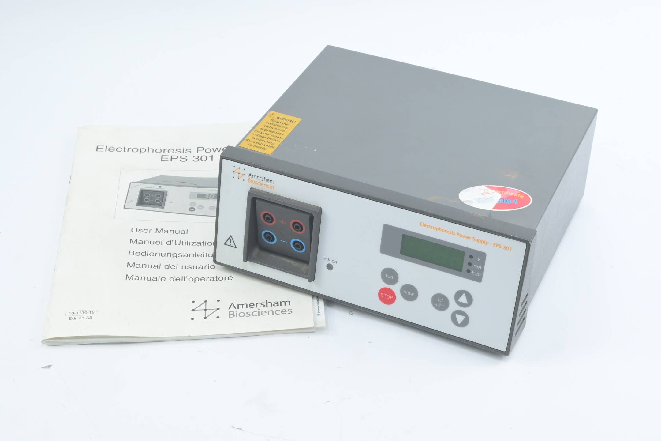 Amersham Biosciences Electrophoresis Power Supply EPS 301