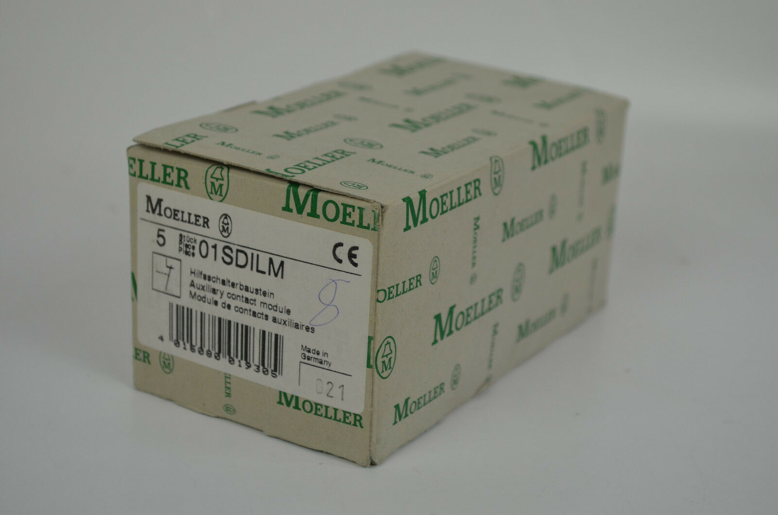 Klöckner Moeller Hilfsschalterbaustein 5 Stück 01SDILM 