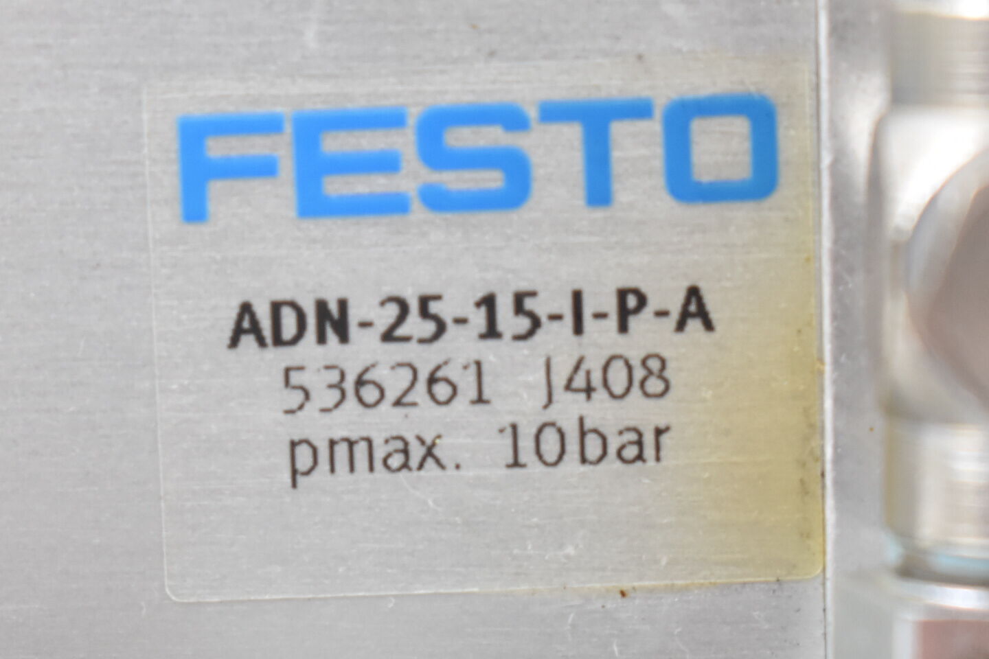 Festo Kompaktzylinder ADN-25-15-I-P-A ( 536261 ) 10 bar