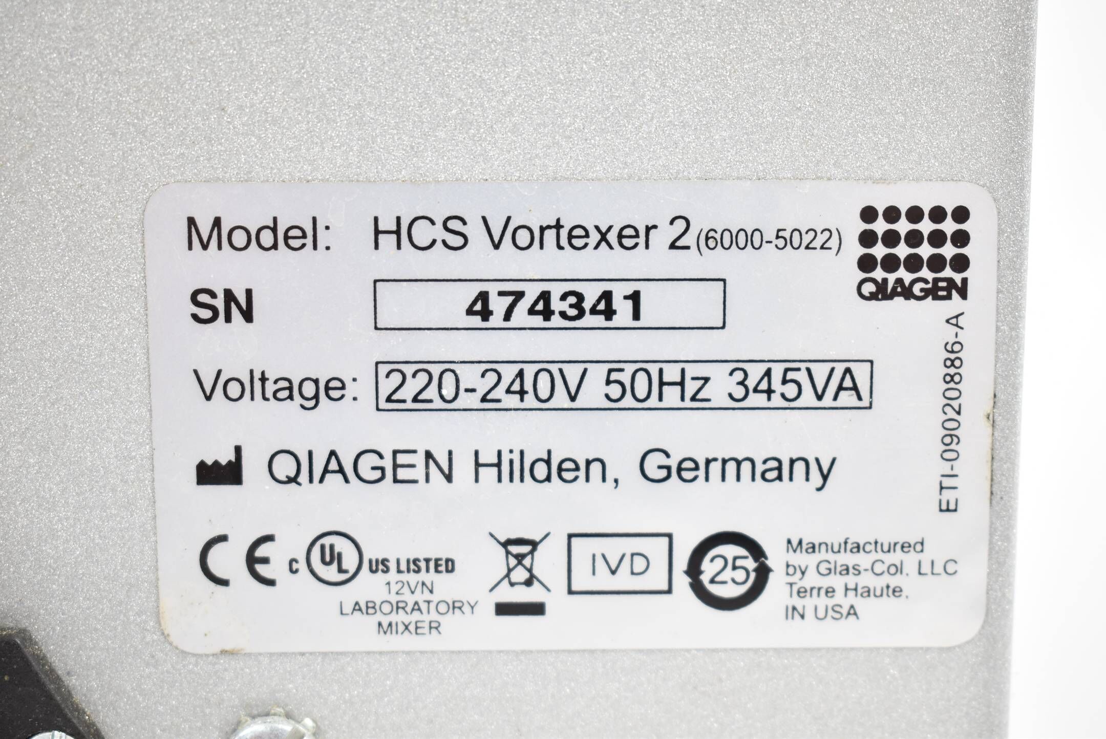 Qiagen HCS Vortexer 2 ( 6000-5022 )